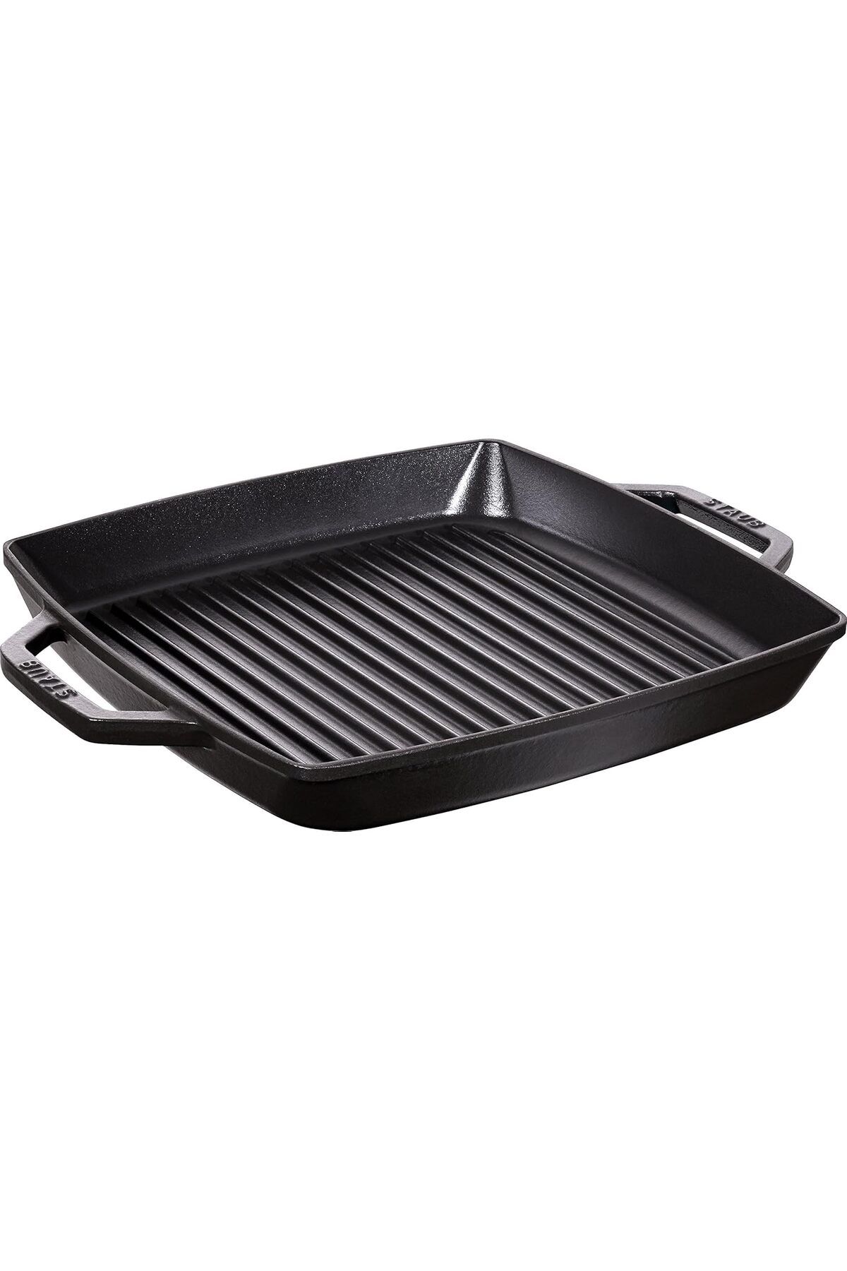 STOREMAX gelalpzr Grill Pans Çift Kulplu Döküm Izgara Tava, Siyah aynet 1109110