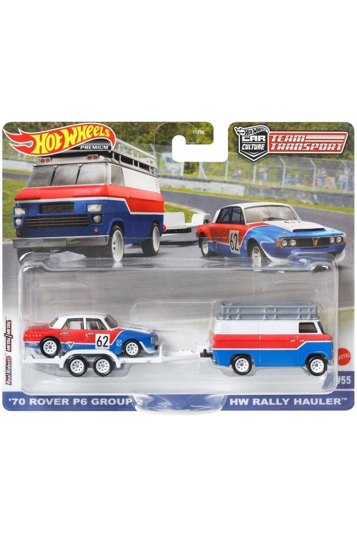 STOREMAX gelalpzr Wheels Premium HKF45 Team Transport '70 Rover P6 Group 2 / HW Rally Hauler (#55) aynet 1109