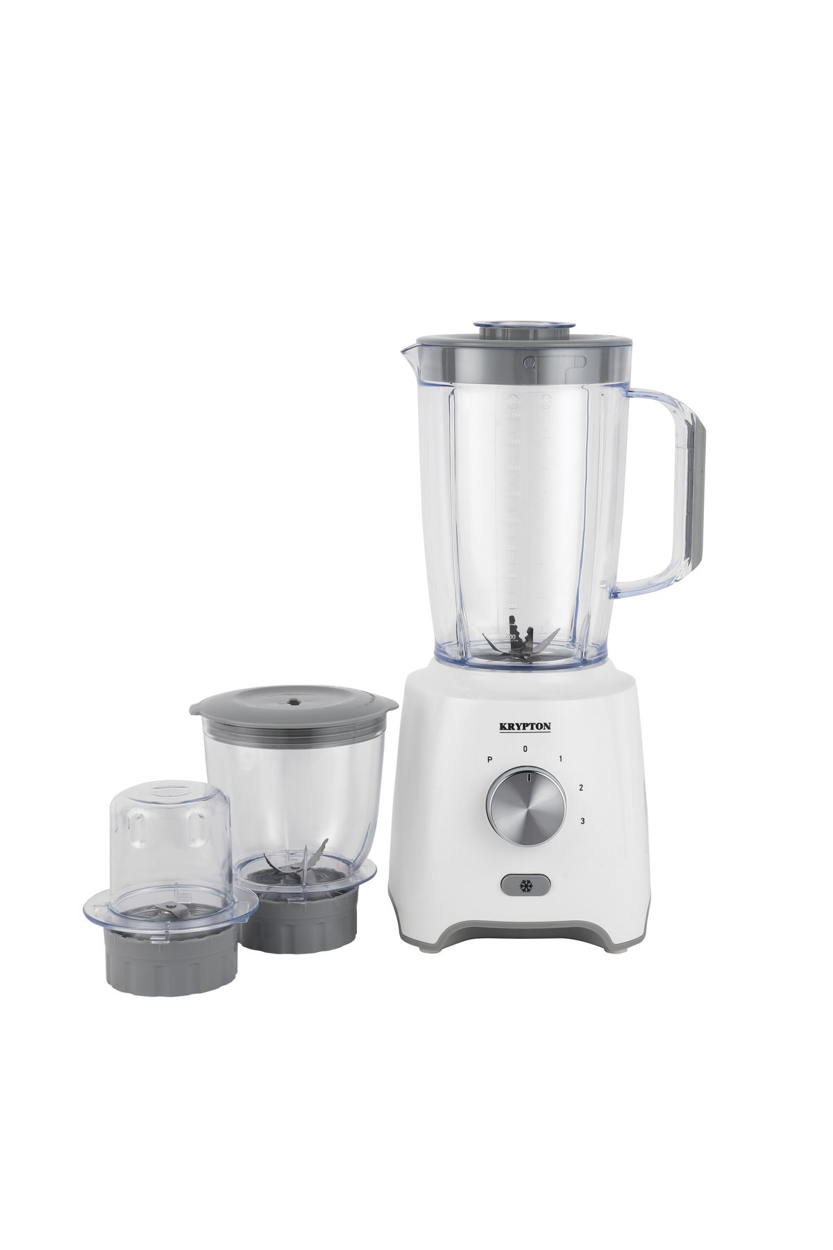 KRYPTON-3-in-1 Blender/Juicer Mixer 1.8 L|Unbreakable Jars&Sharp Blade|600W KNB6029|2 Years Warranty 1