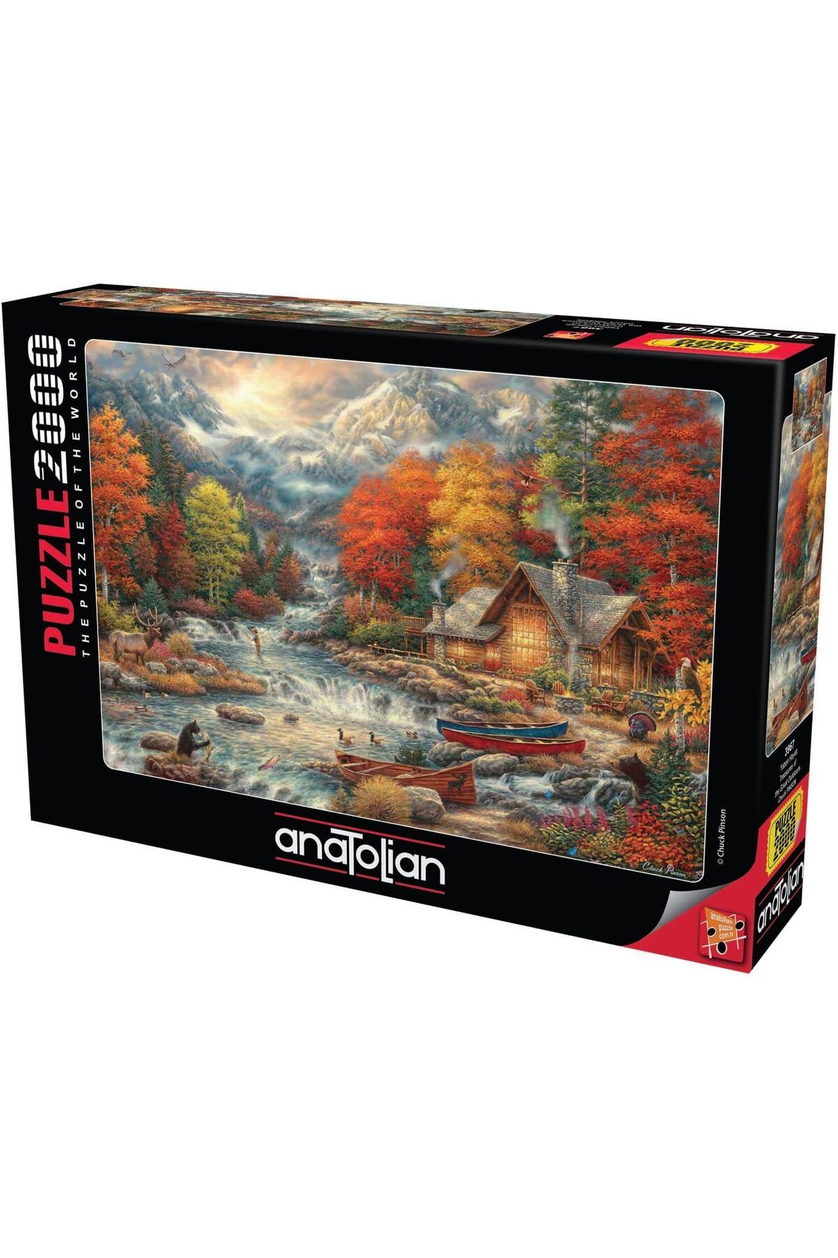 STOREMAX bystoreby Puzzle - Yaban Hayatı / 2000 Parça Puzzle, #3967 NewDesing 646268