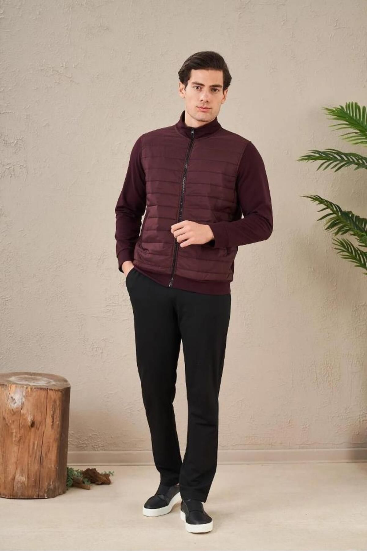 Pjs Pijama-Pjs 23724 Men's Zippered Tracksuit Set 3