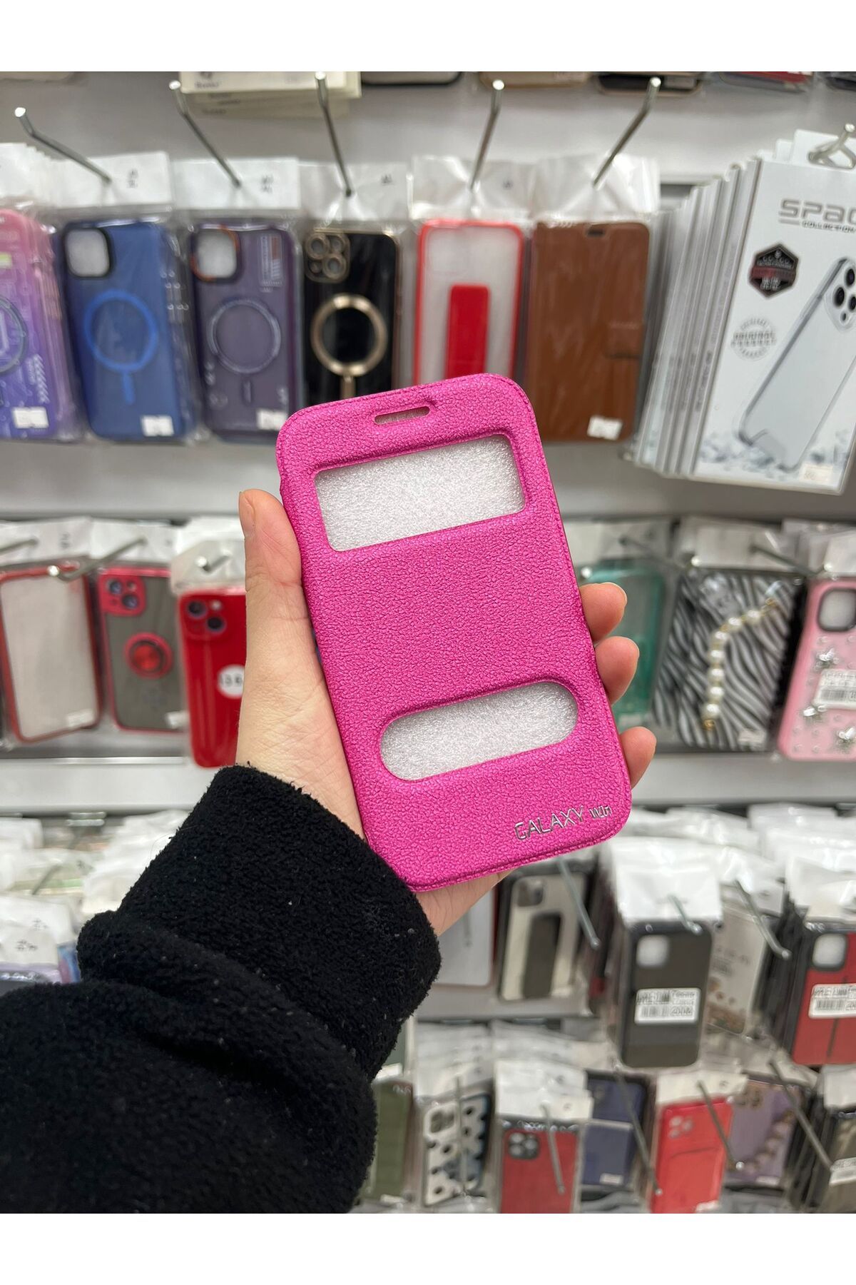 TECNOTREND Galaxy Wiin Pencereli Kapaklı SİLİKON KILIF