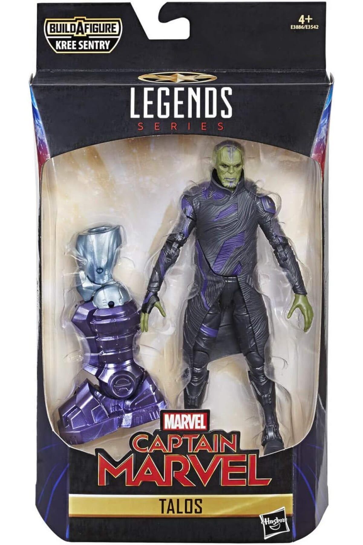 STOREMAX htpshopmx Marvel Legends Series Captain Marvel Talos (Kree Sentry BAF) Aksiyon Figürü str http 1092