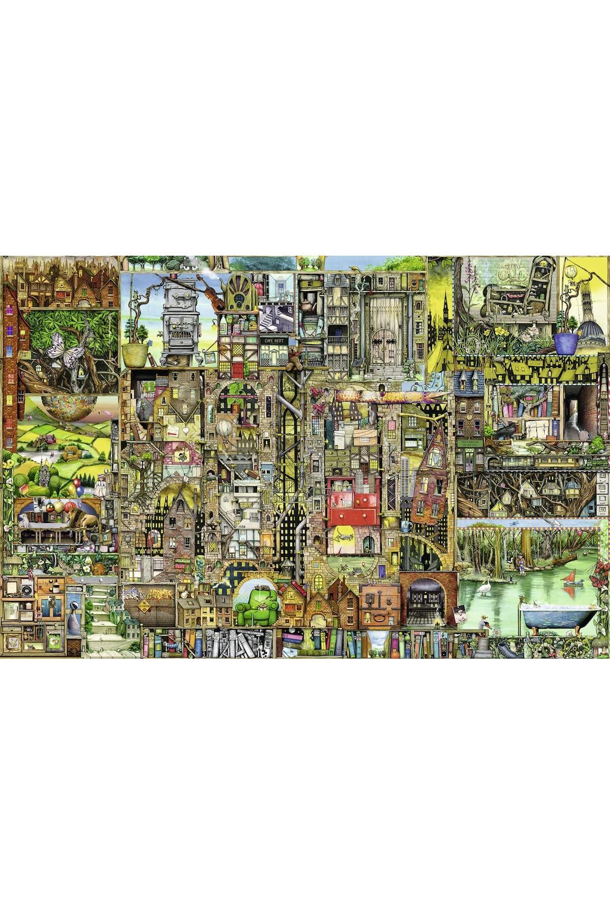 STOREMAX acelya - 5000 Parça Puzzle C Thompson Şehir (174300) Star Shop Trend 1058548