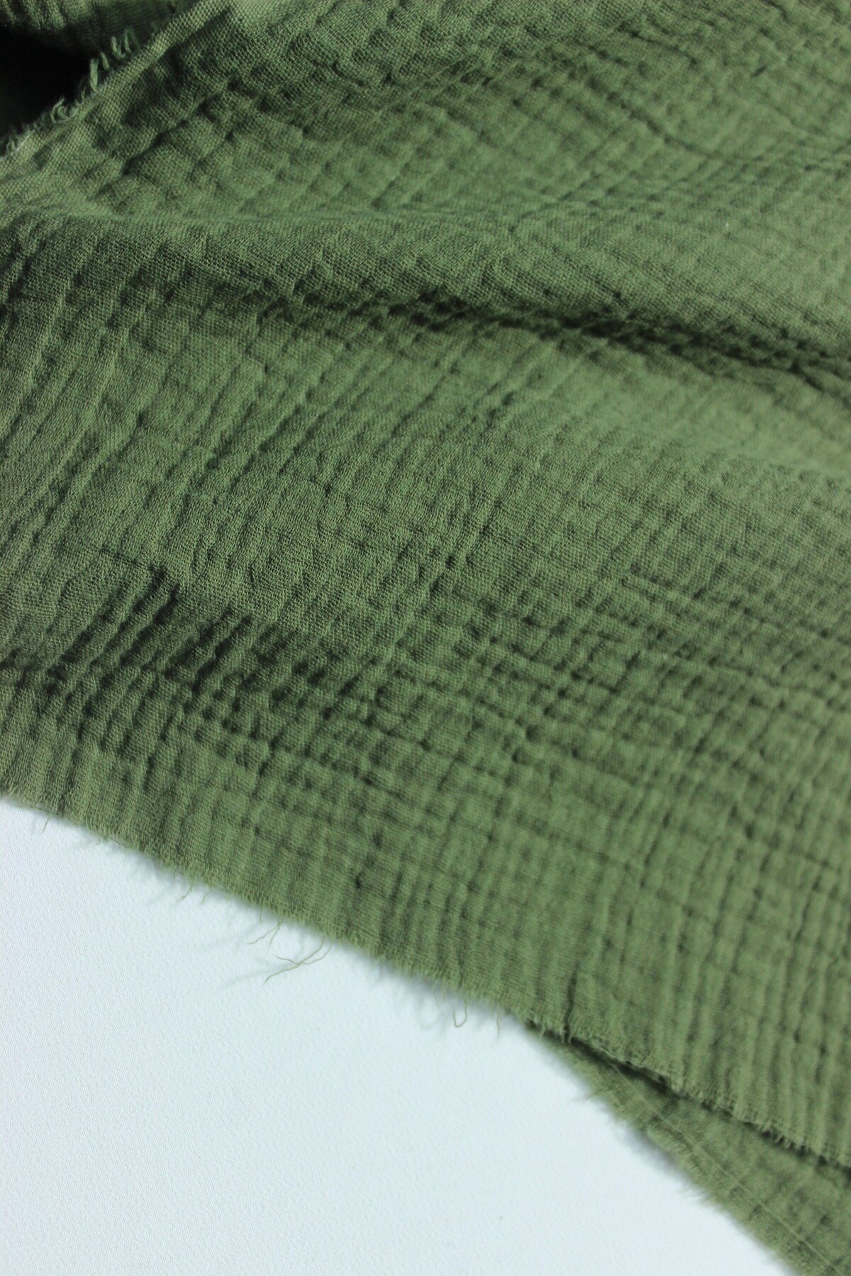 FabricLoom Soft and Lightweight Double Gauze Muslin Fabric - 100% Cotton - Safe for Babies, Perfect for DIY and fotoğrafı 4 (önizleme)