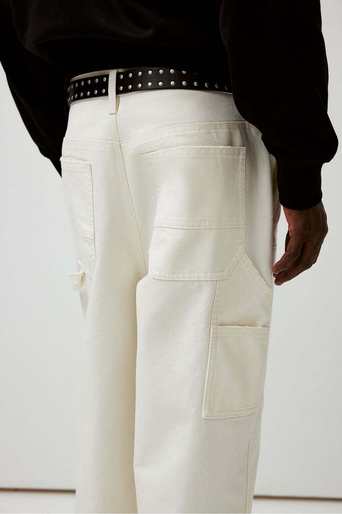 H&M-Baggy Fit Carpenter trousers 3