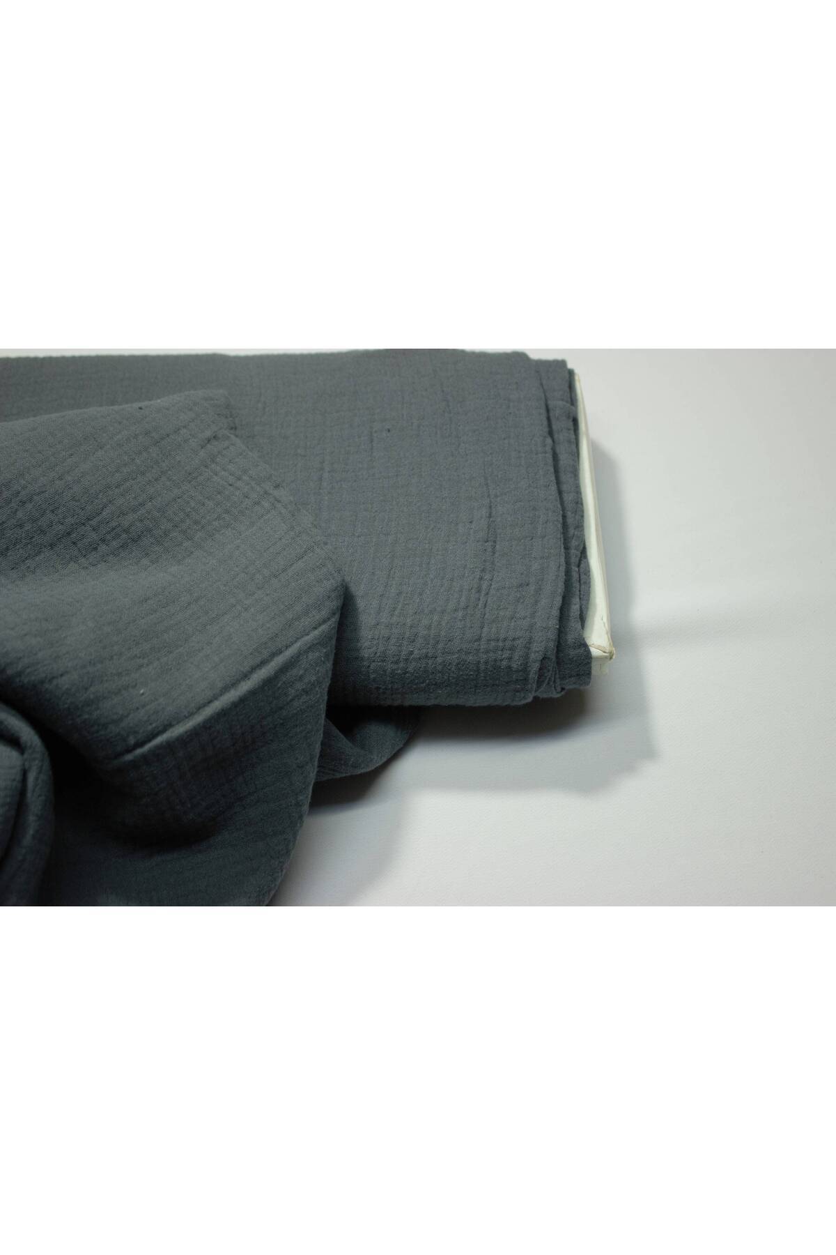 FabricLoom Soft and Lightweight Double Gauze Muslin Fabric - 100% Cotton - Safe for Babies, Perfect for DIY fotoğrafı 2 (önizleme)