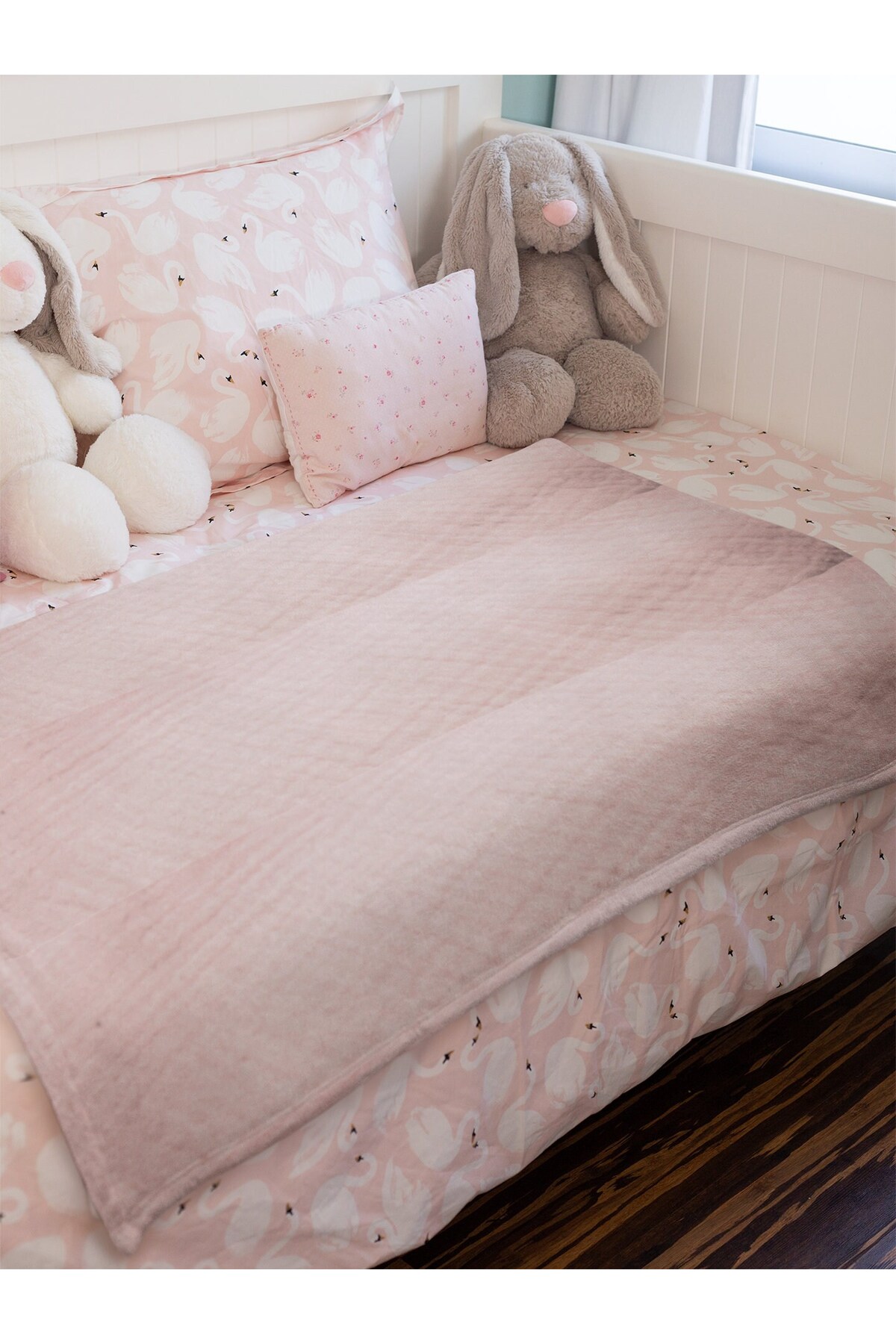 FabricLoom Soft and Lightweight Double Gauze Muslin Fabric - 100% Cotton - Safe for Babies, Perfect for DIY and fotoğrafı 3 (önizleme)