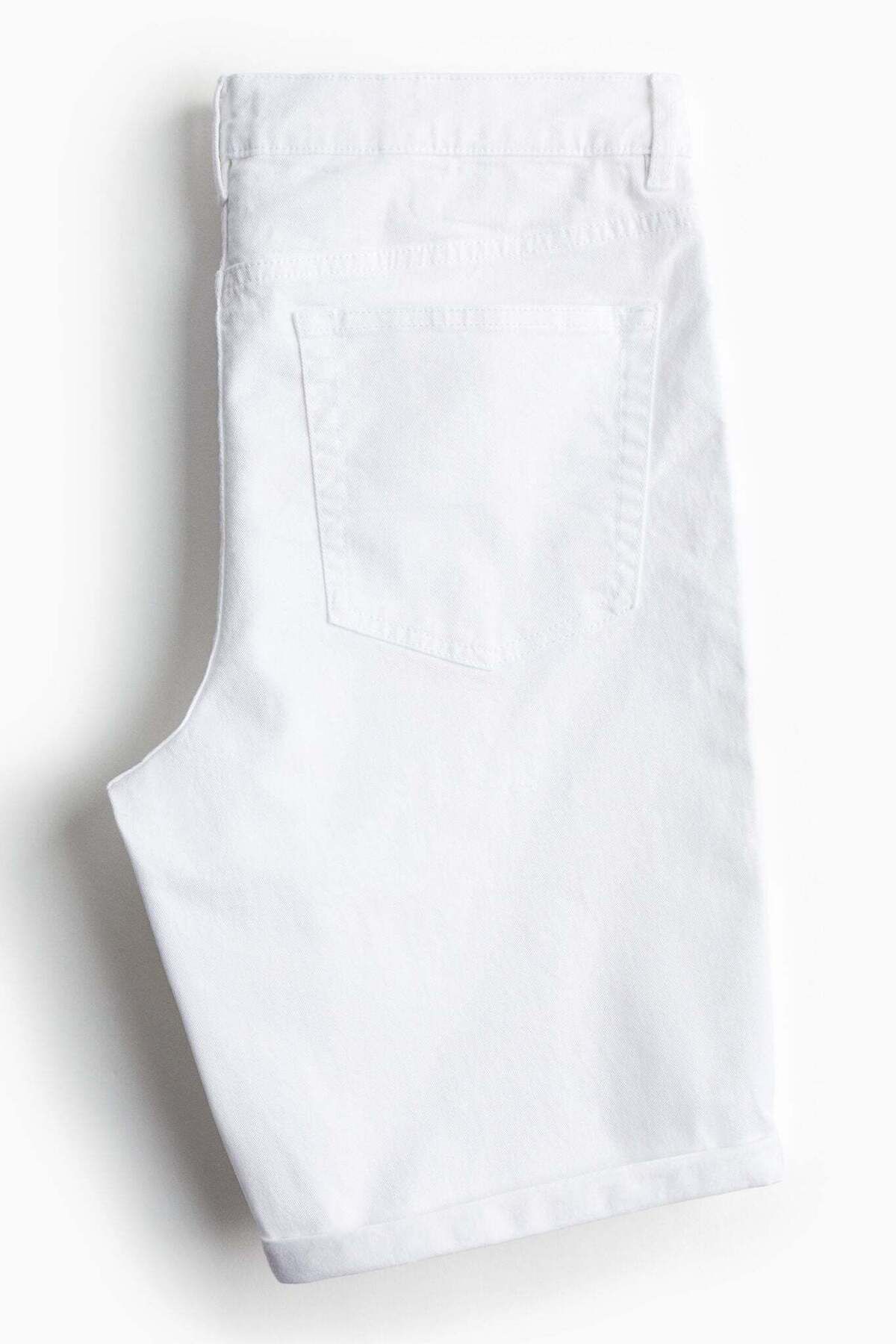 H&M-Slim Fit Cotton twill shorts 7