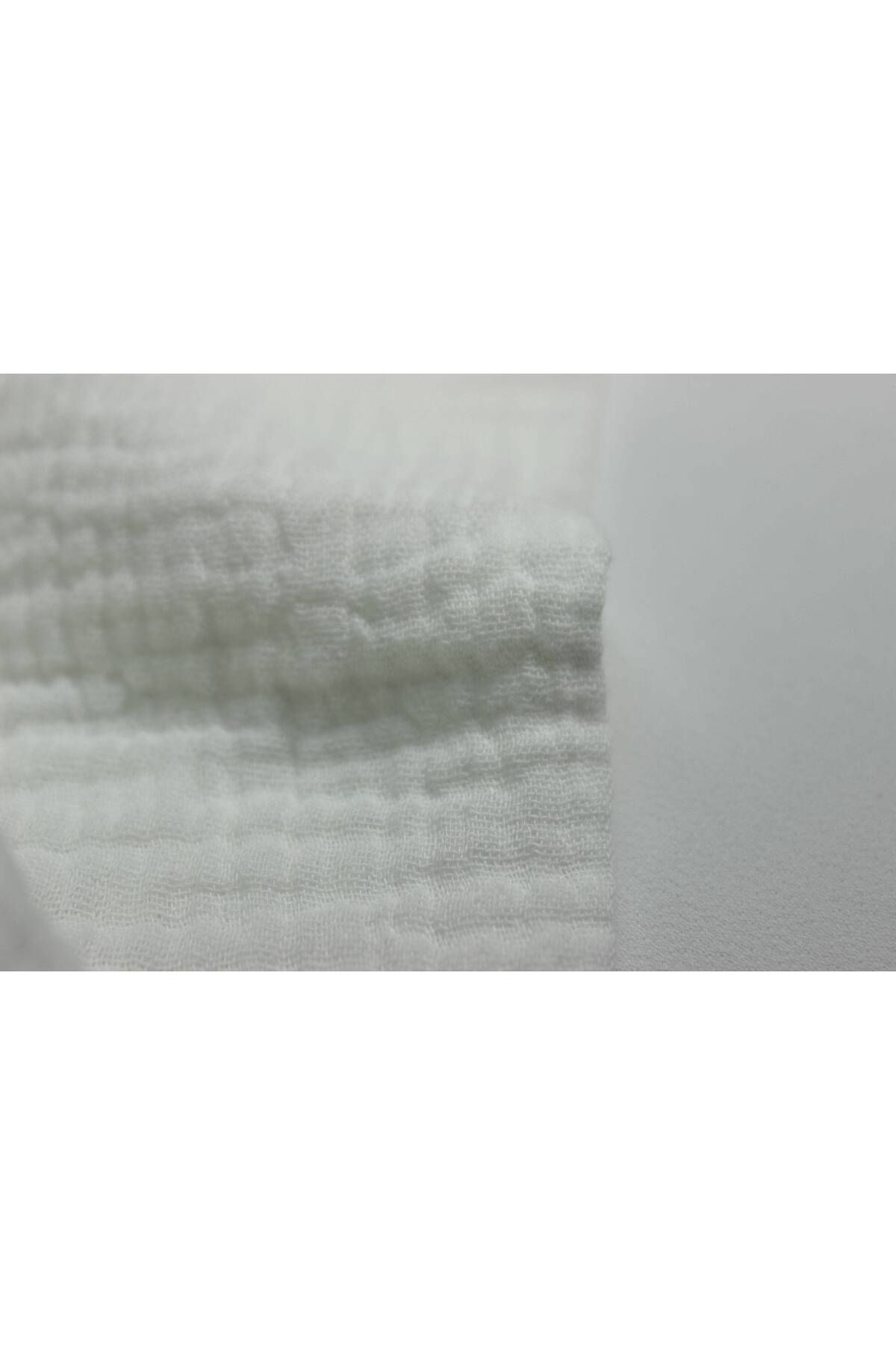 FabricLoom Soft and Lightweight Double Gauze Muslin Fabric - 100% Cotton - Safe for Babies, Perfect for DIY and fotoğrafı 4 (önizleme)