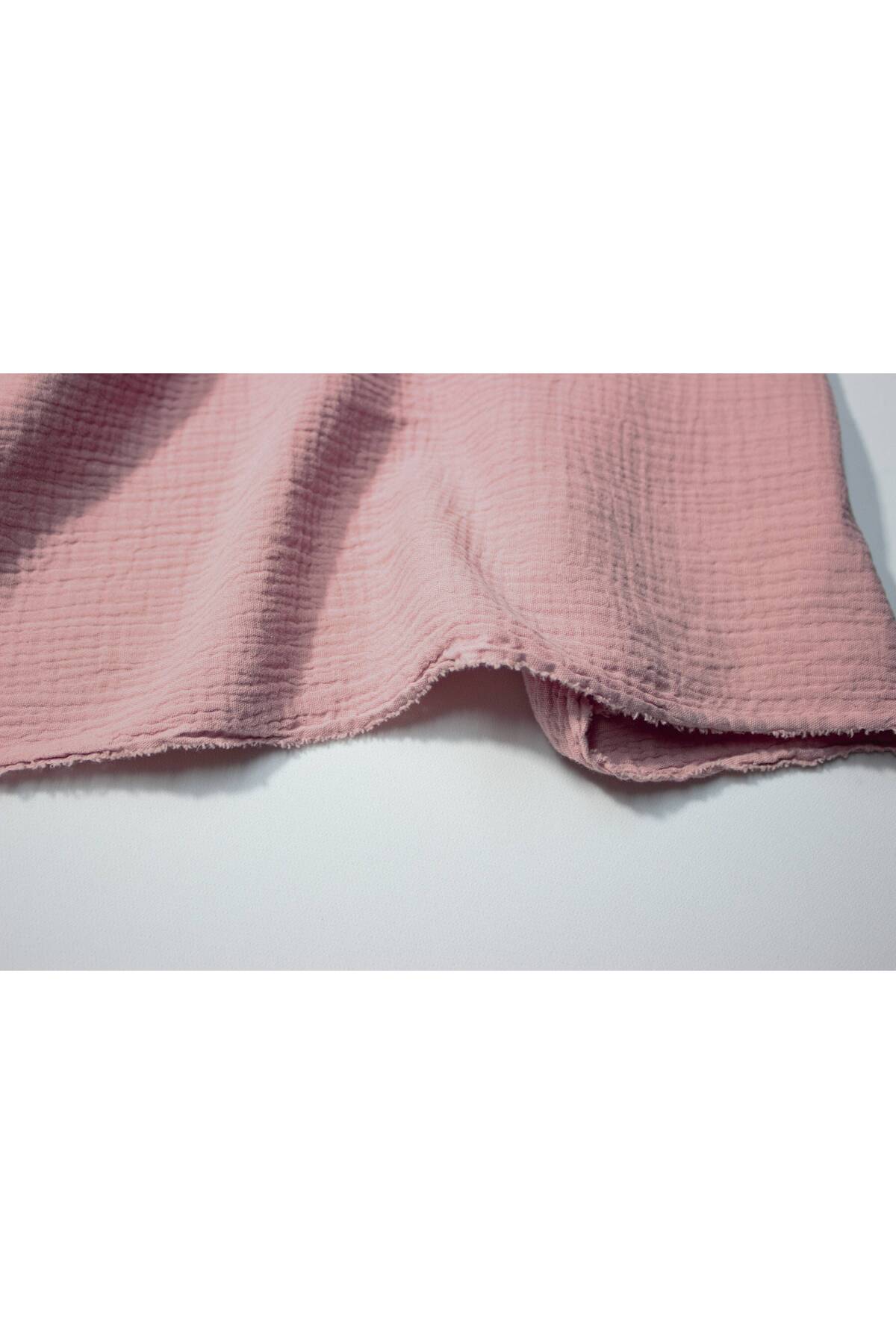 FabricLoom Soft and Lightweight Double Gauze Muslin Fabric - 100% Cotton - Safe for Babies, Perfect for DIY and fotoğrafı 7 (önizleme)