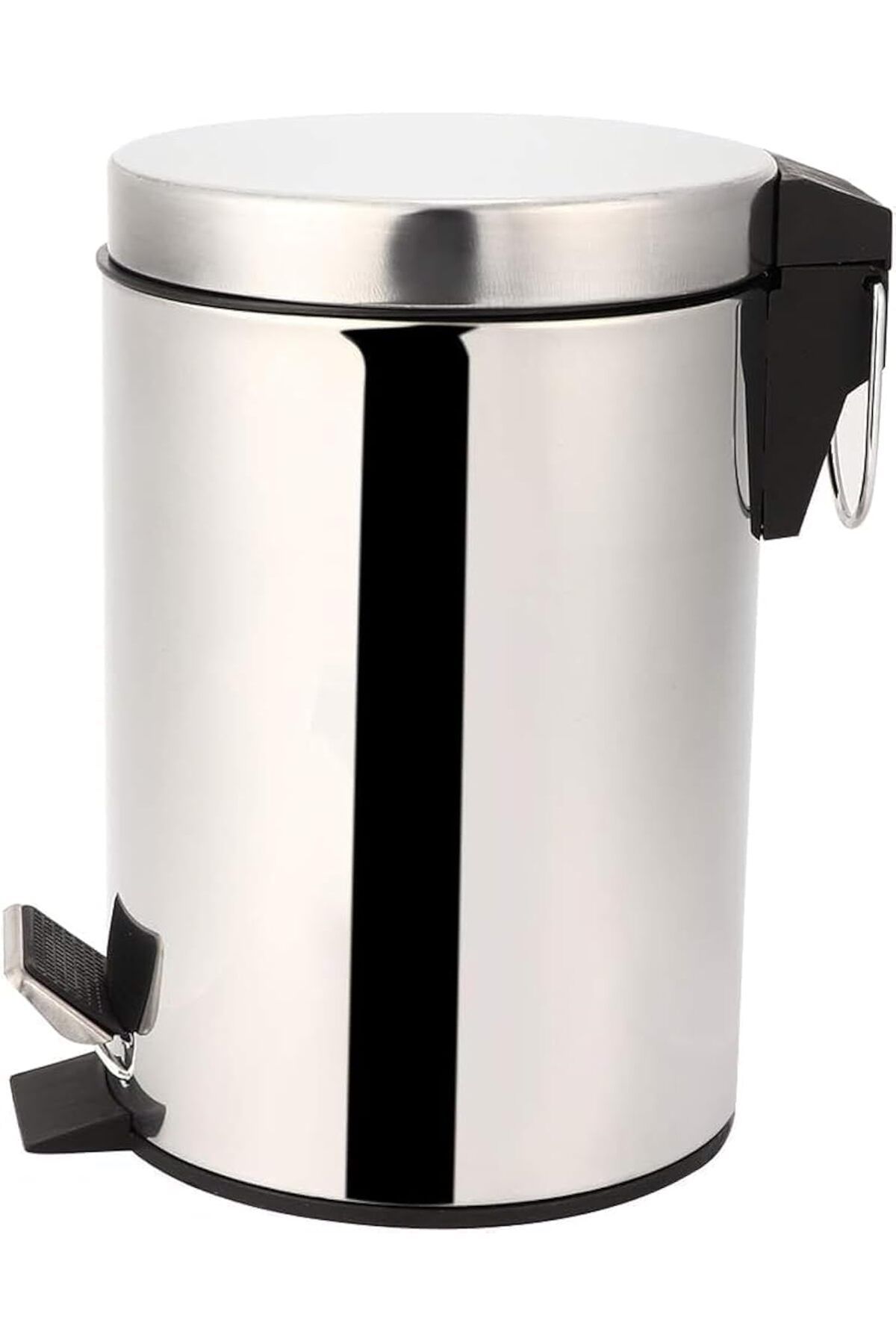 mastergold-Stainless Steel Pedal Waste Bin (30 Liters) with Removable Round Bucket for Home and Commercial Use 3