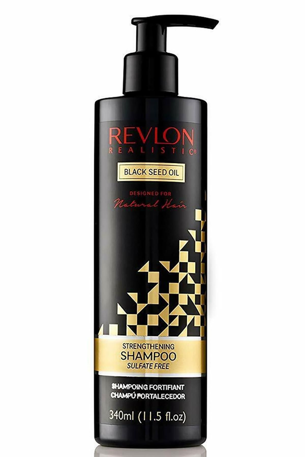 Revlon-Black Seed Oil Sulfate-Free Strengthening Shampoo 340ml 1