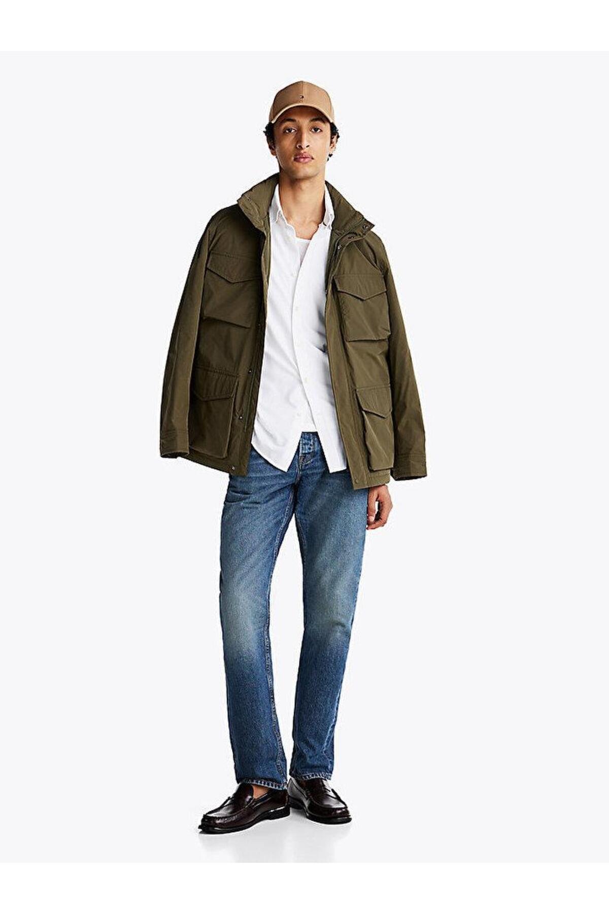 کاپشن مردانه راسته آستین استاندارد | تامی هیلفیگر Tommy Hilfiger P54570S1878 - تصویر 4