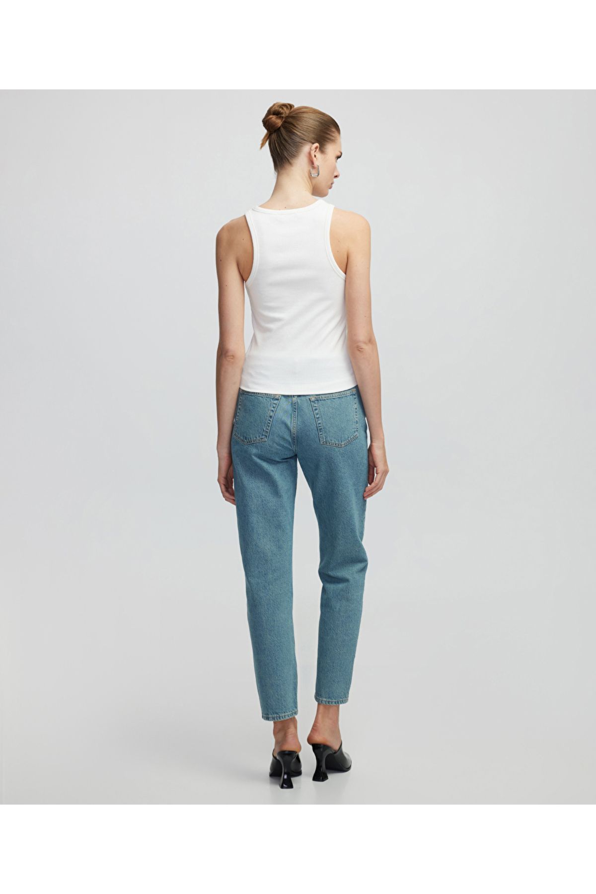 İpekyol-Slim Straight Fit Jean Trousers 5