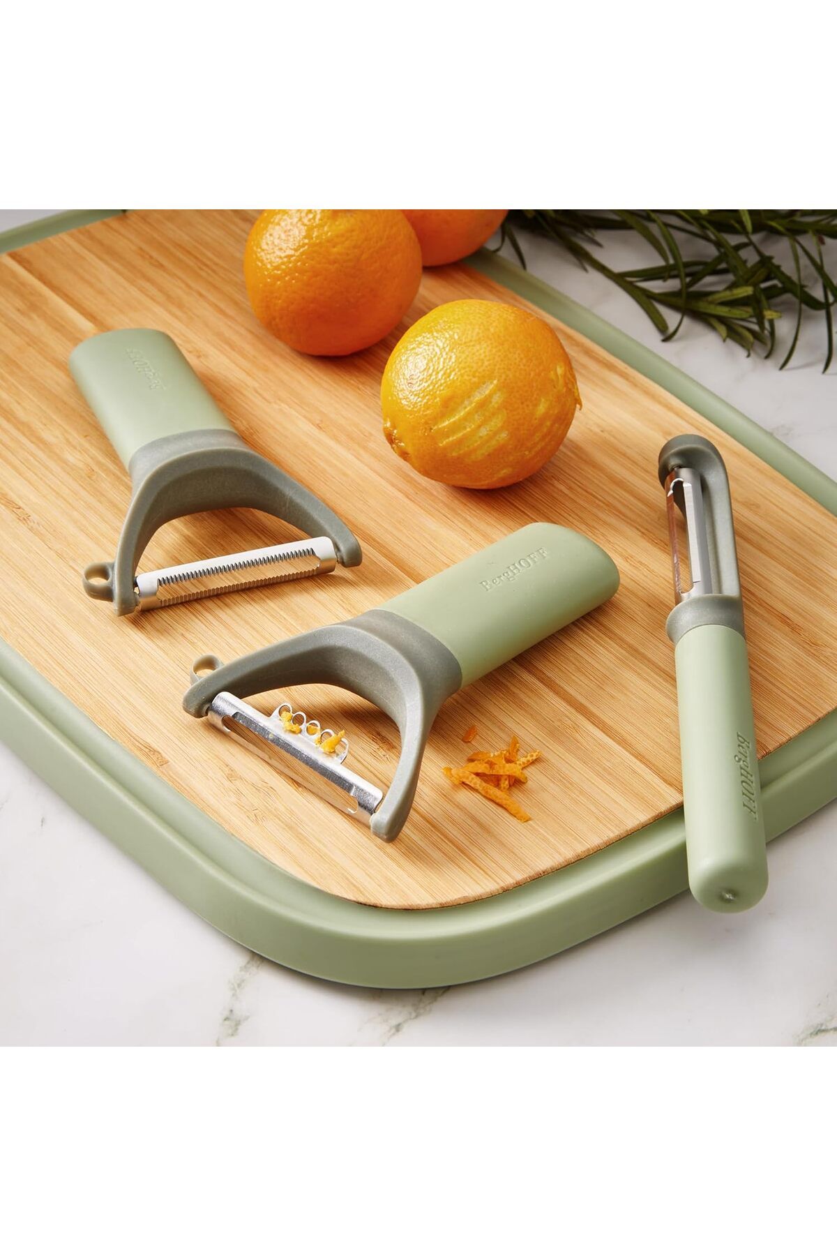 Generic-BERGHOFF LEO Y-PEELER WITH ZESTER 6