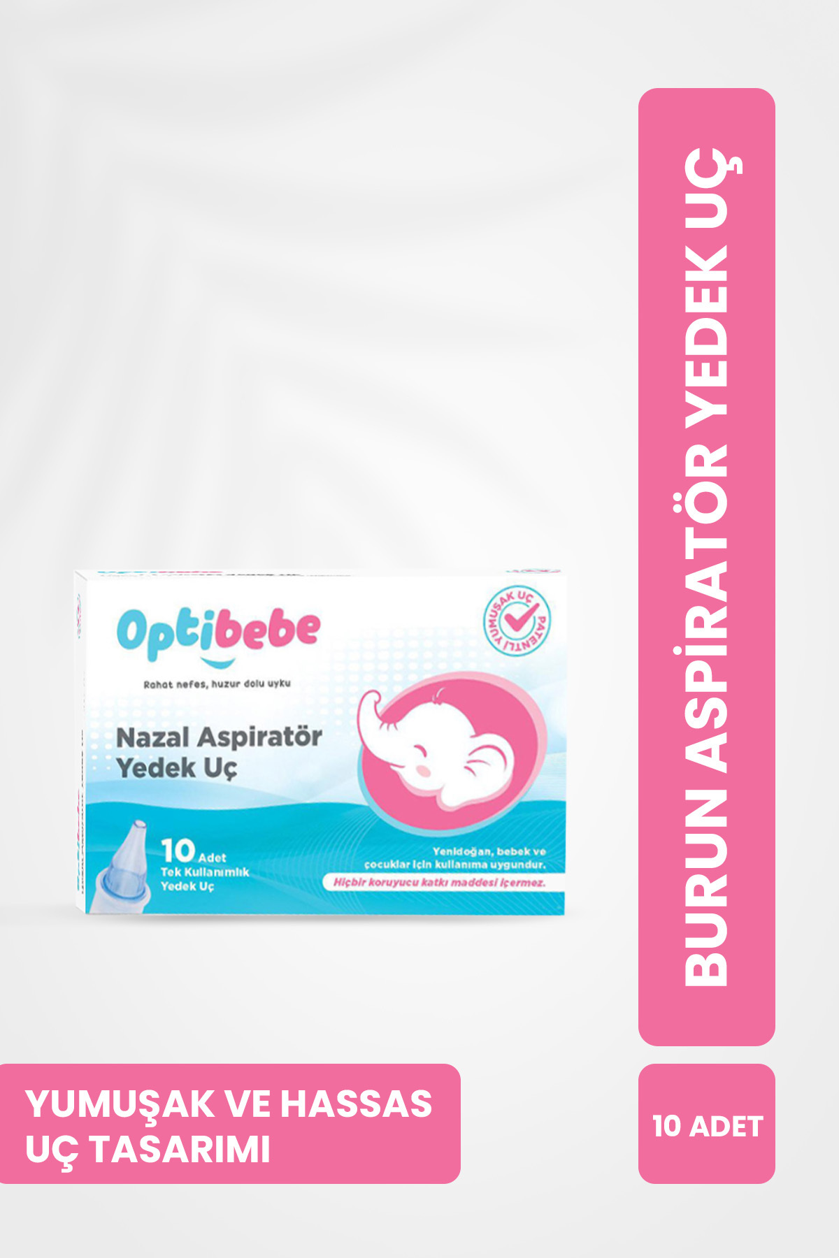 optibebe Opti Bebe Burun Aspiratörü Yedek Ucu