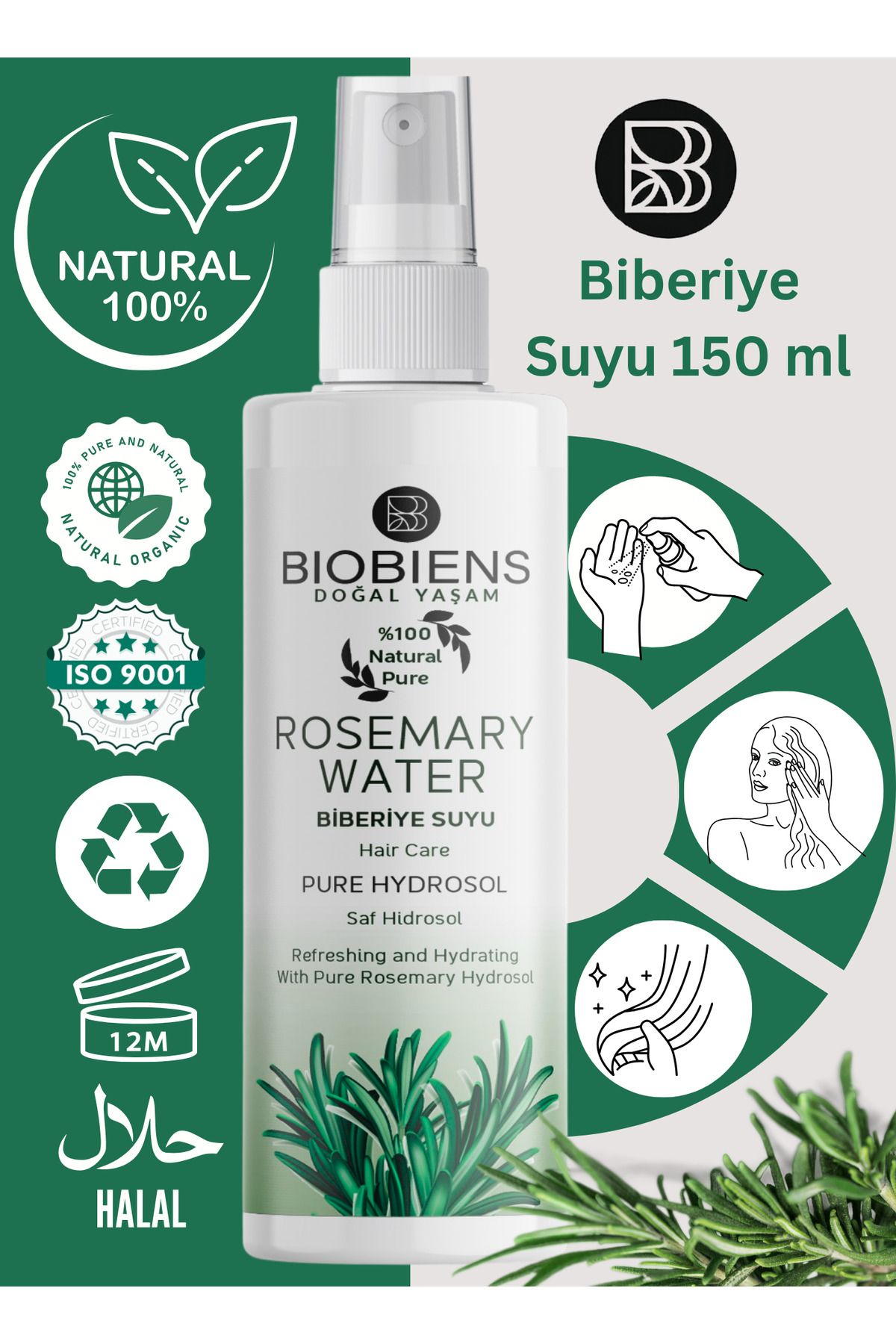 Biobiens Biberiye Suyu 150 ML