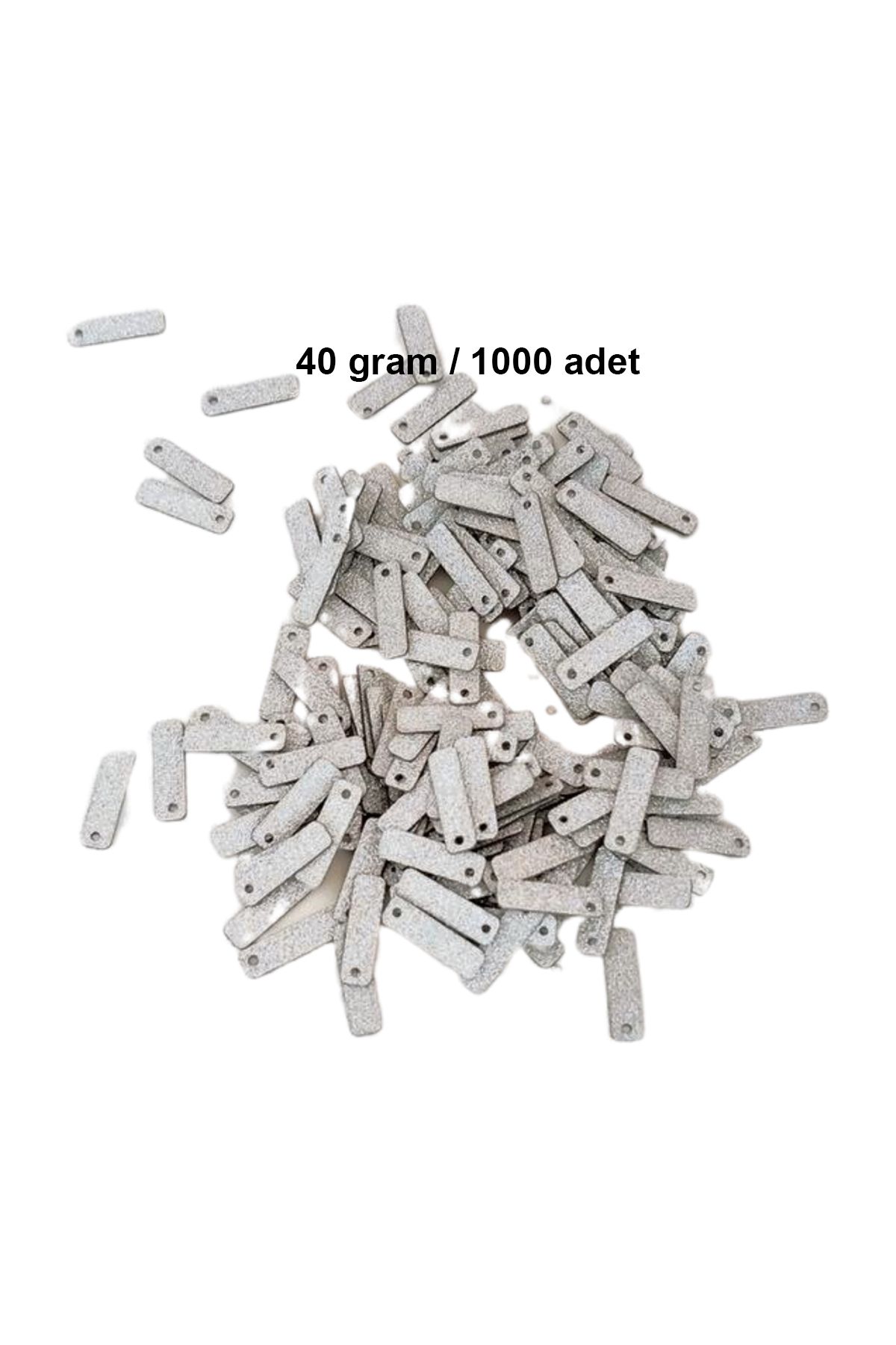 karadağsb Mat Beyaz 15 X 5 Mm Dantel Oya Yazma Halhal Abiye Lazer Kesim Pul 1000 Adet / 40 Gram