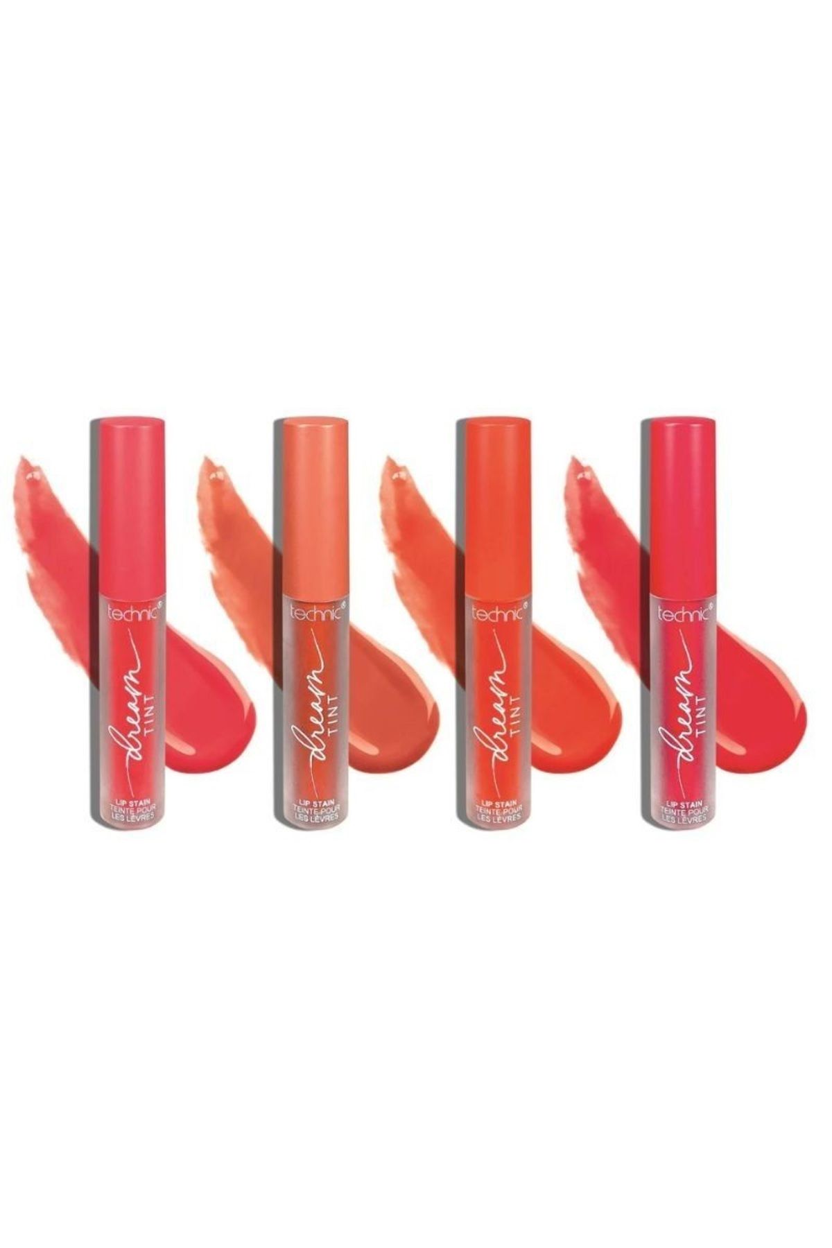 Technick-Dream Lip Tint - Coral Cloud Liquid, Lipstick-Liquid Lipstick, Coral Cloud Tint 3