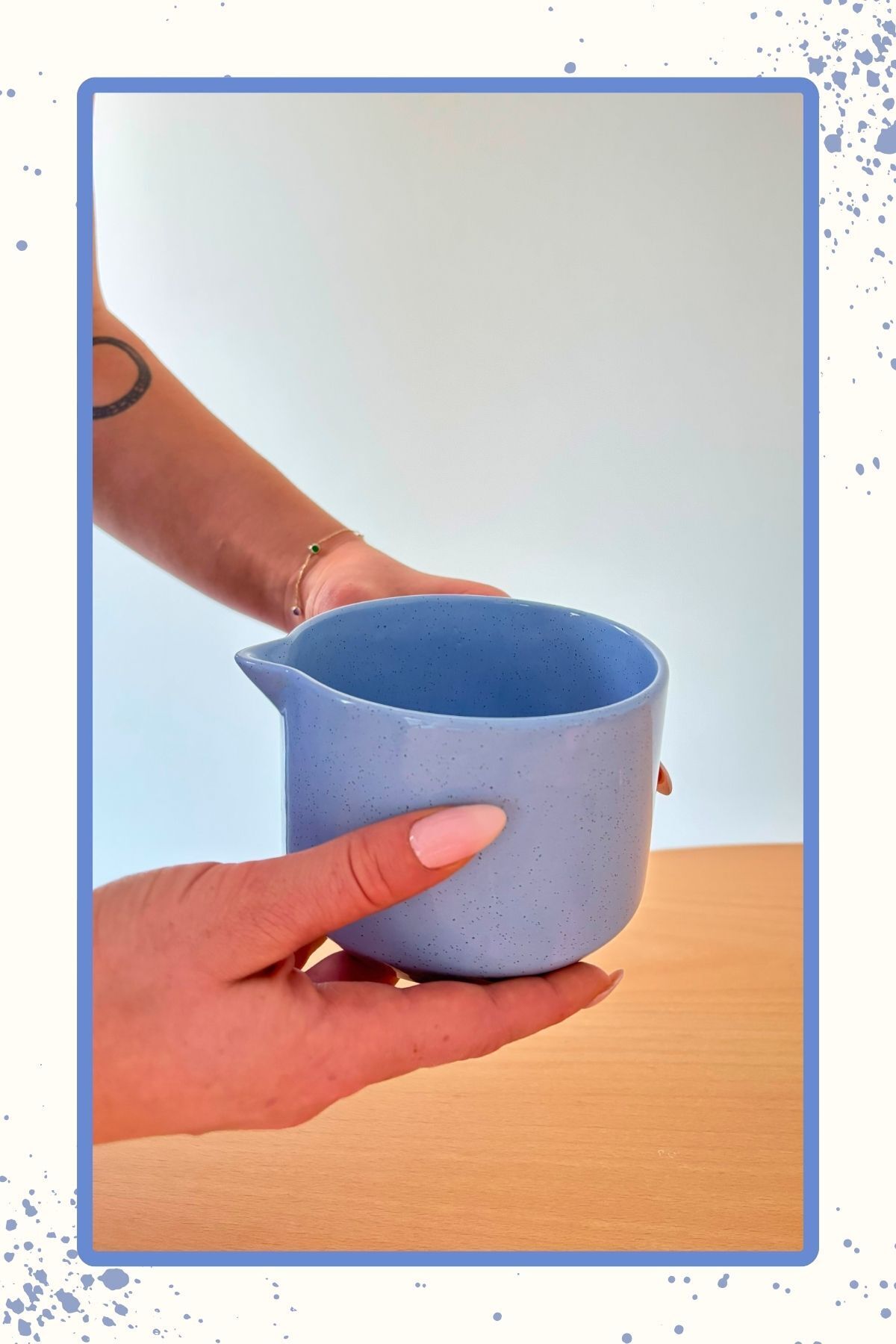 Mim and More-Blue Ceramic Matcha Set 5