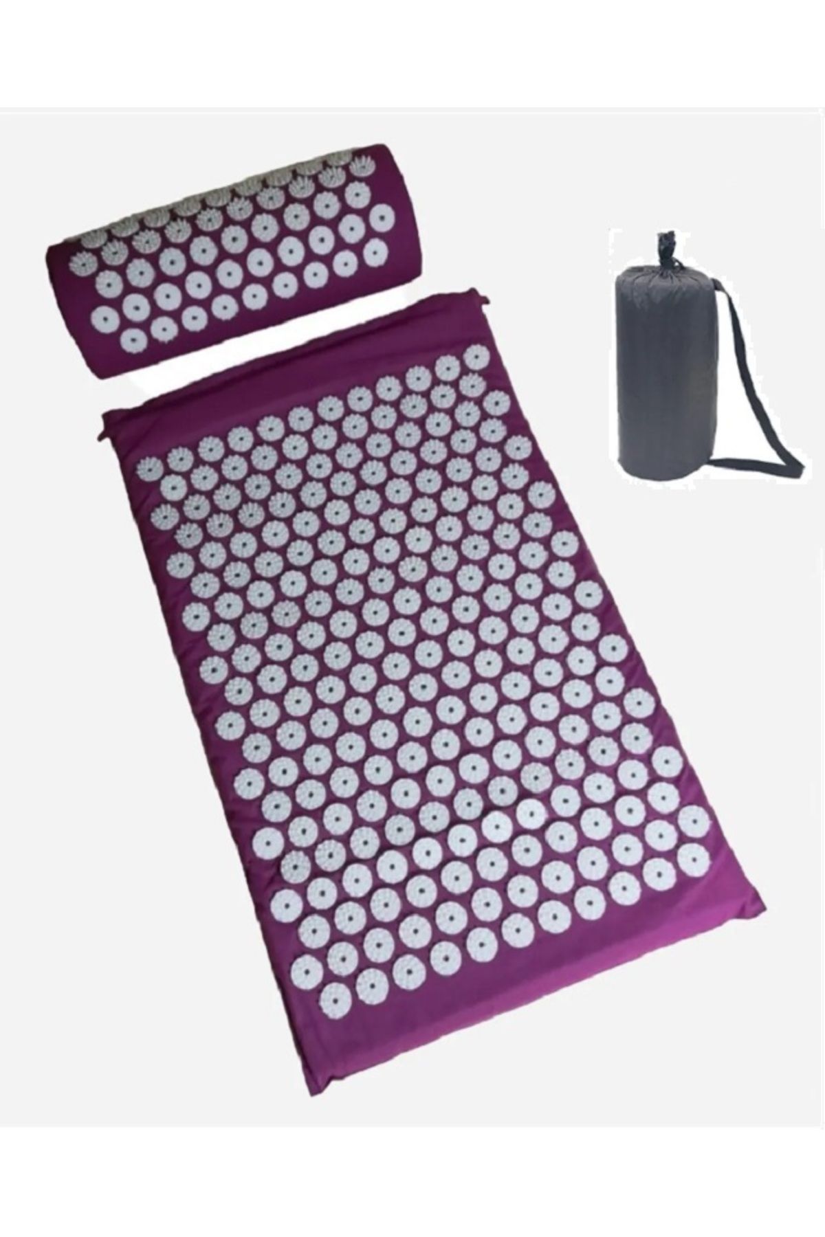 TUSHBA-Spiked Mat + Pillow Set 1