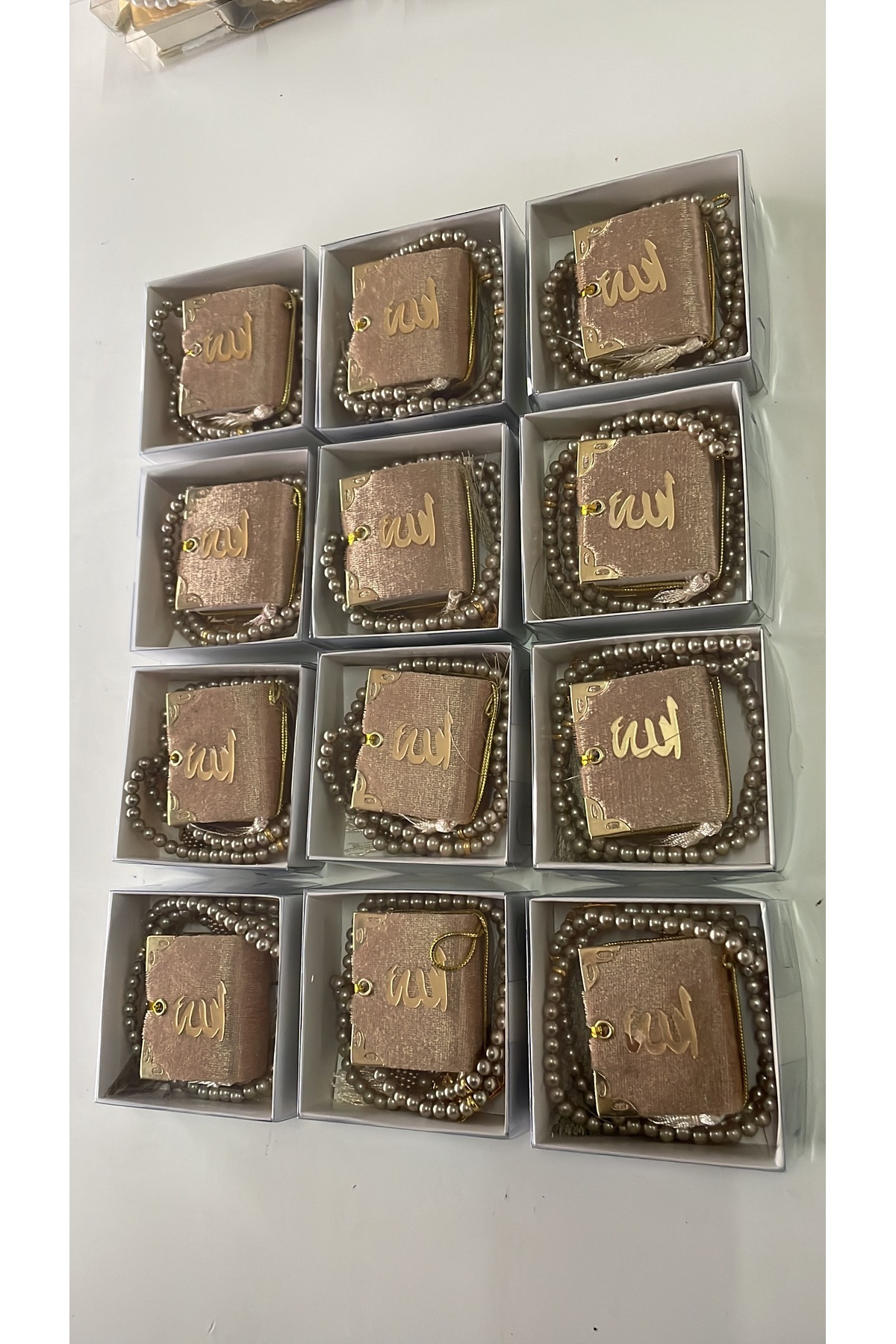 Classy-Our Gift Mevlidlik Mini Kuranıkerim and Tesbşh Set Mixed Colors 100Pcs 5