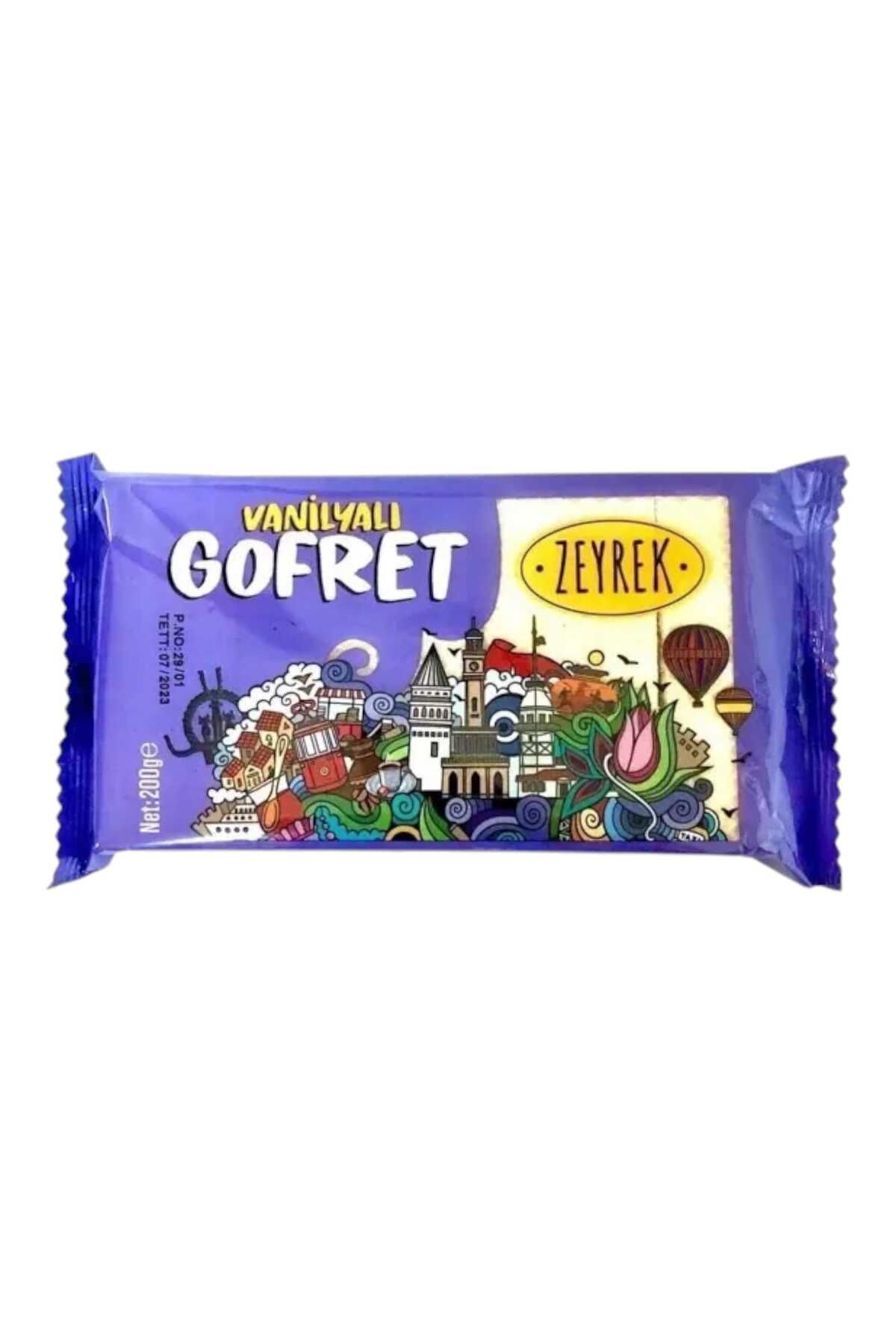 Zeyrek VANİLYALI GOFRET 200 GR (10 ADET)