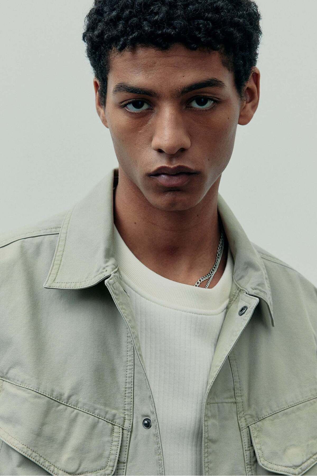 H&M-Regular Fit Canvas overshirt 3