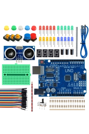 RoboThink Robotik Kodlama Seti 100 Parça (Arduino Temelli, Kutulu ve E-Kitaplı)