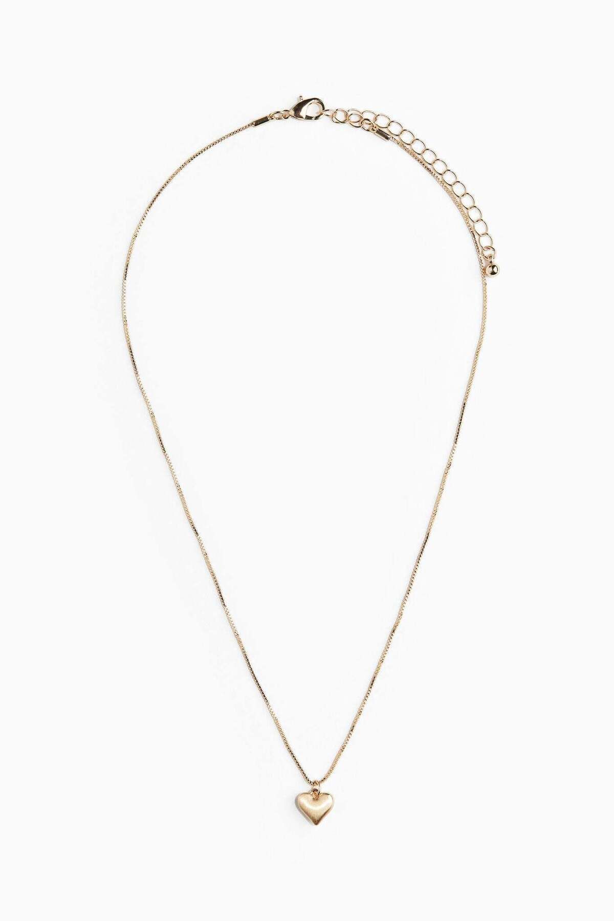 H&M-Heart-pendant necklace 1