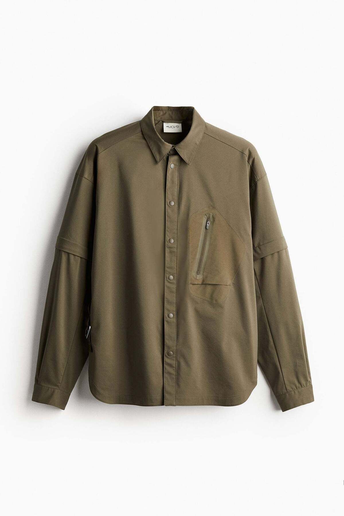 H&M-DryMove™ Zip-off shirt 1