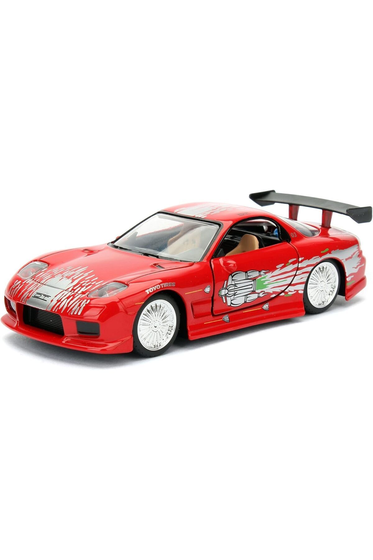 STOREMAX nffashopm Dom's Mazda RX-7 (Fast & Furious) Diecast Model 1:32 storestarx 1051353