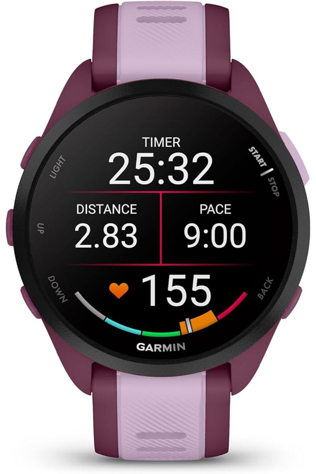 Garmin-FORERUNNER 165 MUSIC BERRY/LILAC 2