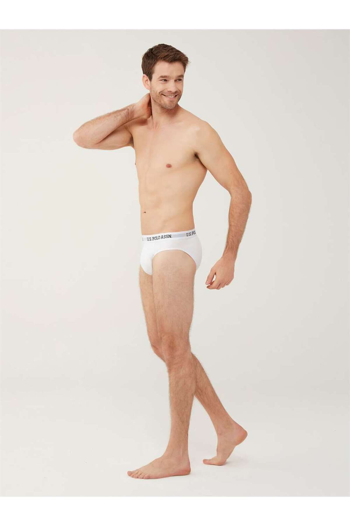 U.S. Polo Assn.-US Polo Assn.80452 - Men's White Slip Panties 3