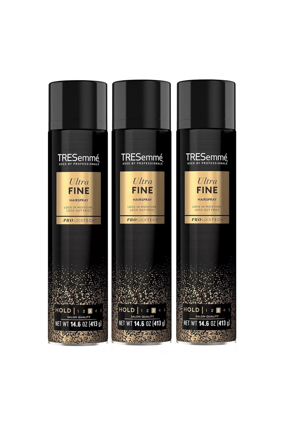 Tresemme Ultra Fine Hairspray No 3 Firm Control 3 Packs 14.6 oz 413g Tresemme Saç Spreyi 3 Adet