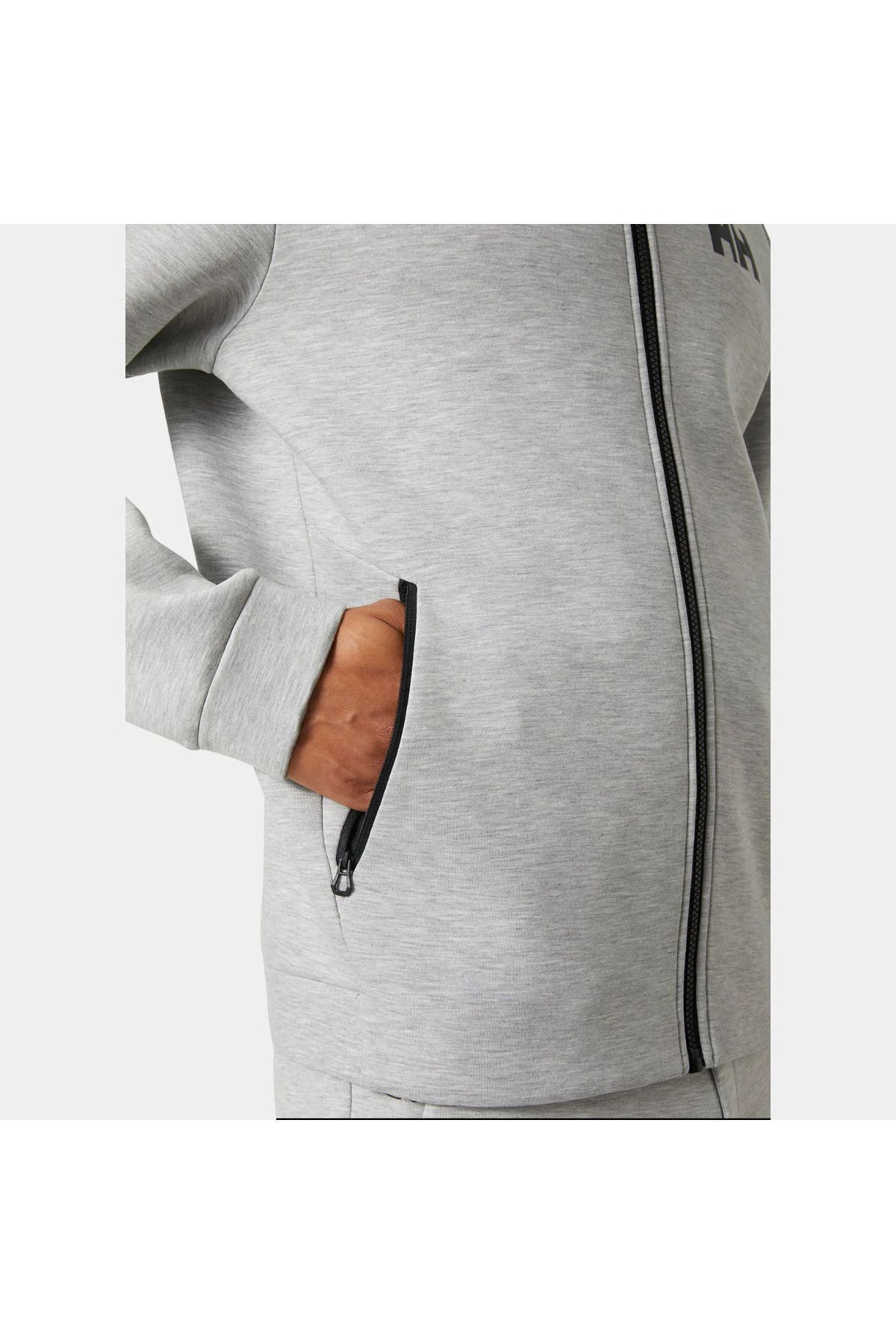 Helly Hansen-Jachetă gri pentru bărbați Hp Ocean Sailing Full Zip 2.0 4