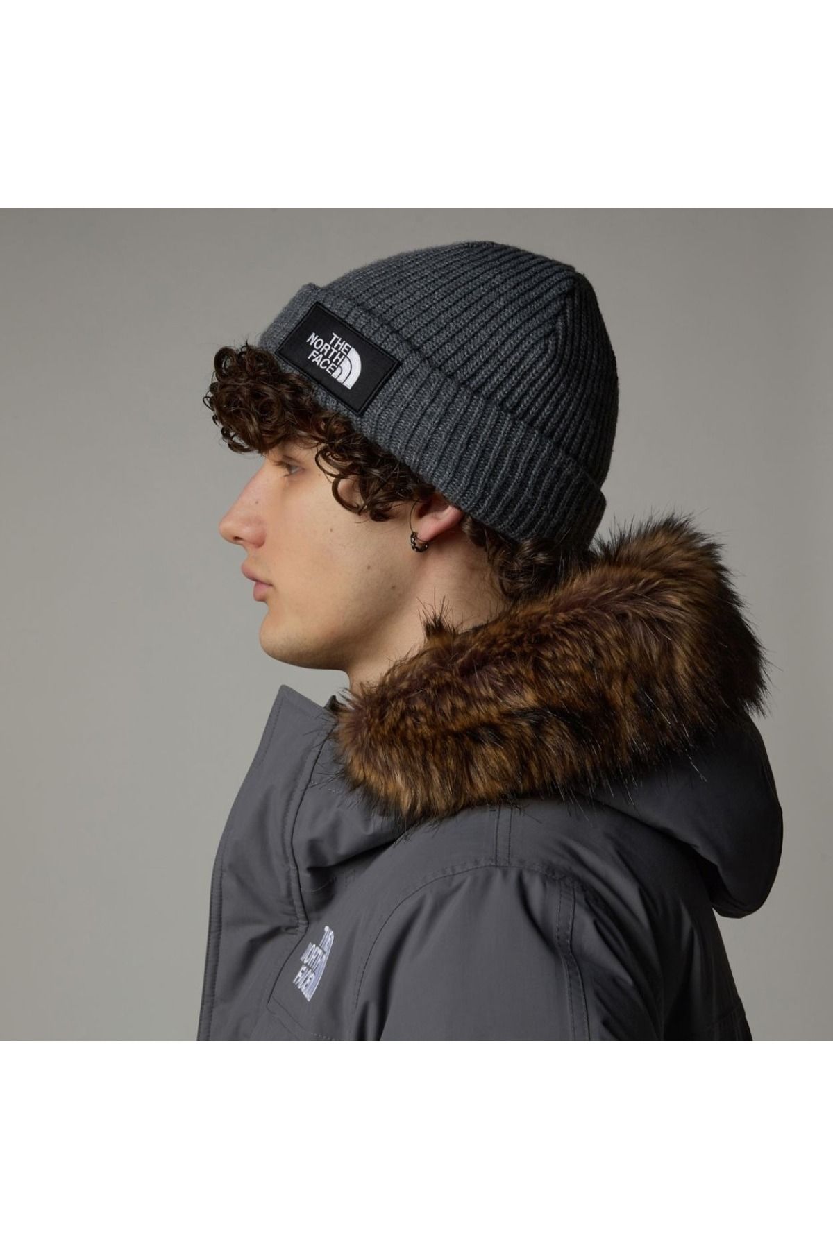 THE NORTH FACE-Beretă gri unisex cu căptușealăalty 3