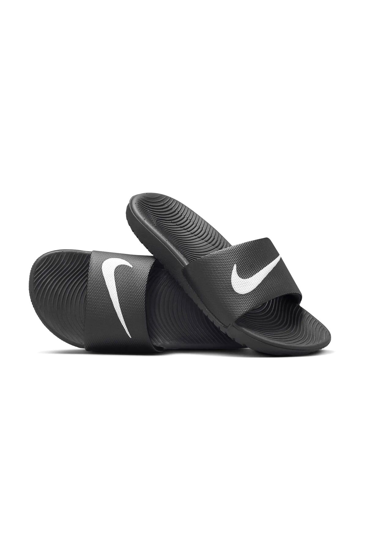 Nike-Papuci unisex negri Kawa Slide - GS/PS 2