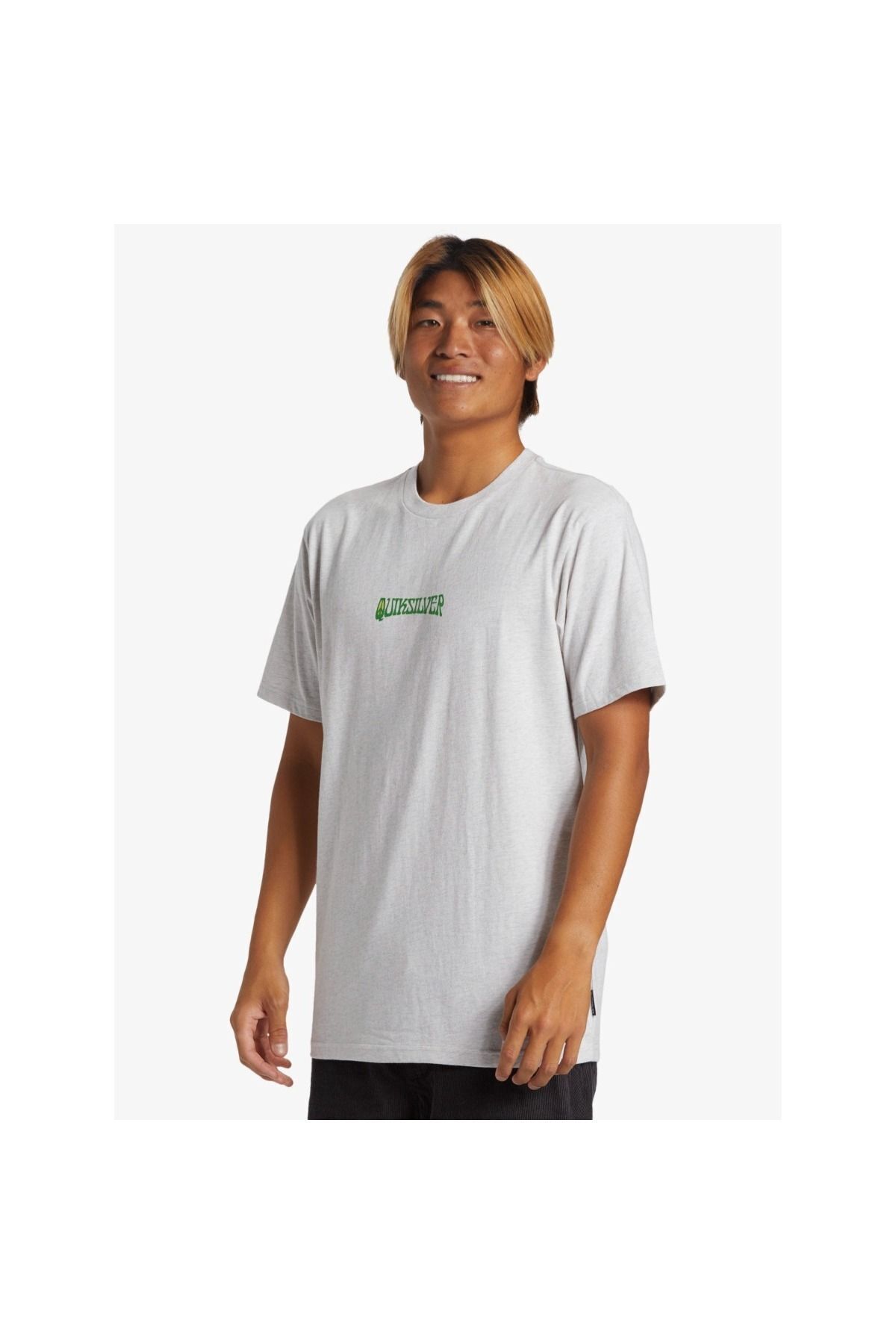 Quiksilver-Tricou alb pentru bărbați Island Sunrise Moe - Aqyzt09543-scvw 2