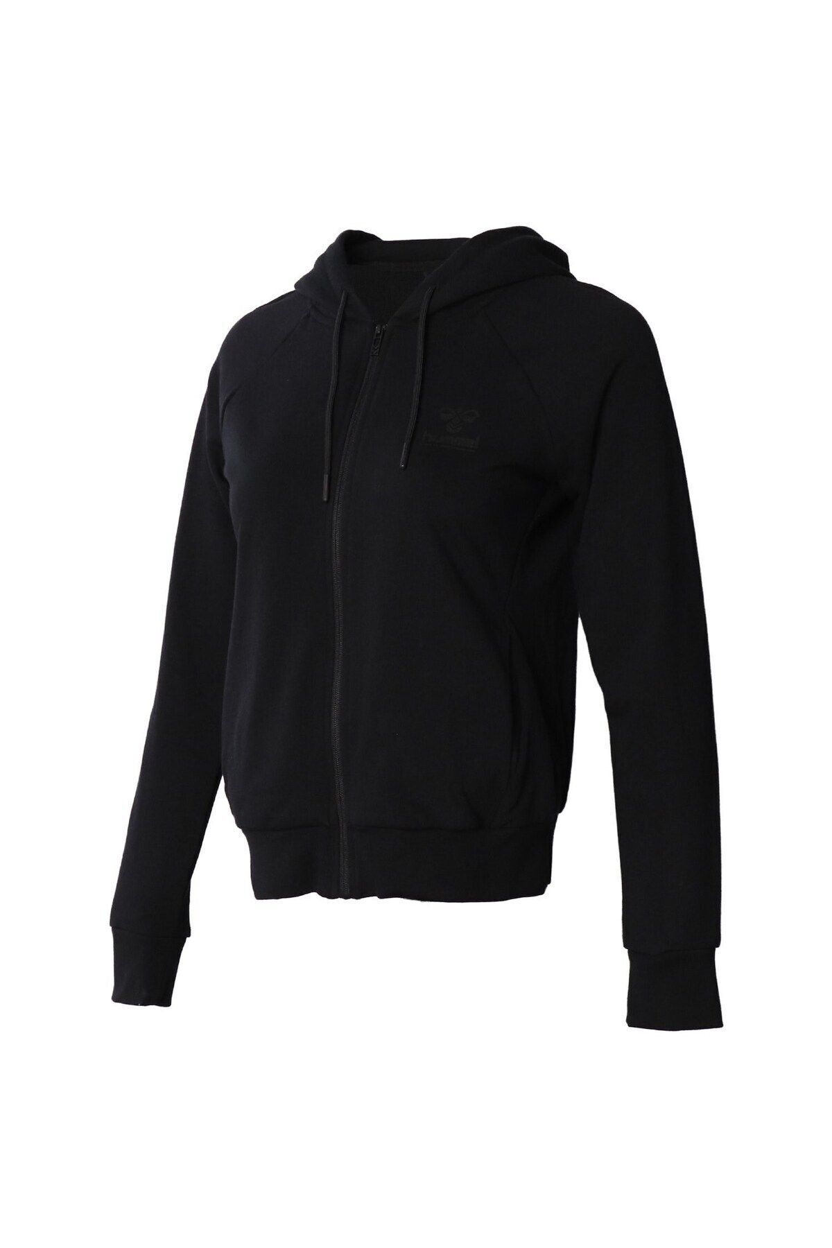 HUMMEL ژاکت زنانه کلاهدار مشکی Zip T-noni 2.0