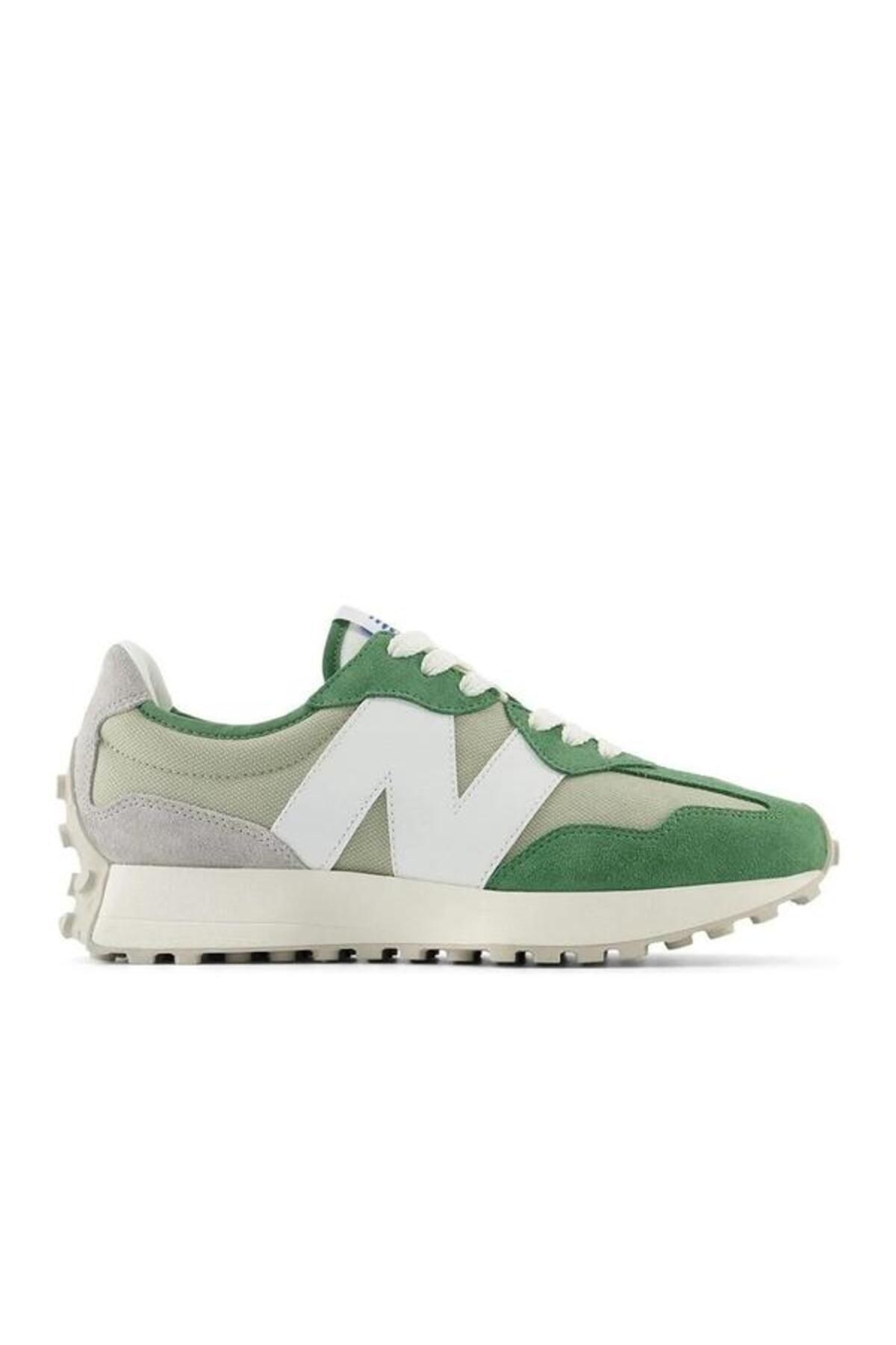 اسنیکر سبز مردانه و زنانه کفش سبک زندگی NB اورجینال New Balance