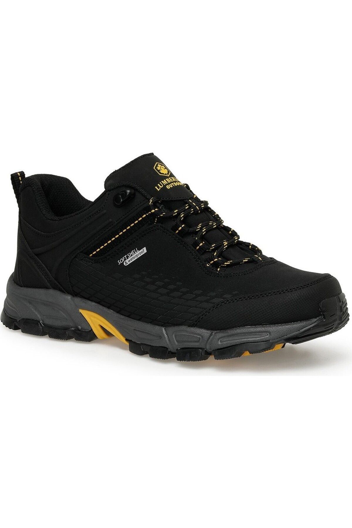 کفش ضد آب مردانه در فضای باز مردانه Flake L 3PR Black Lumberjack