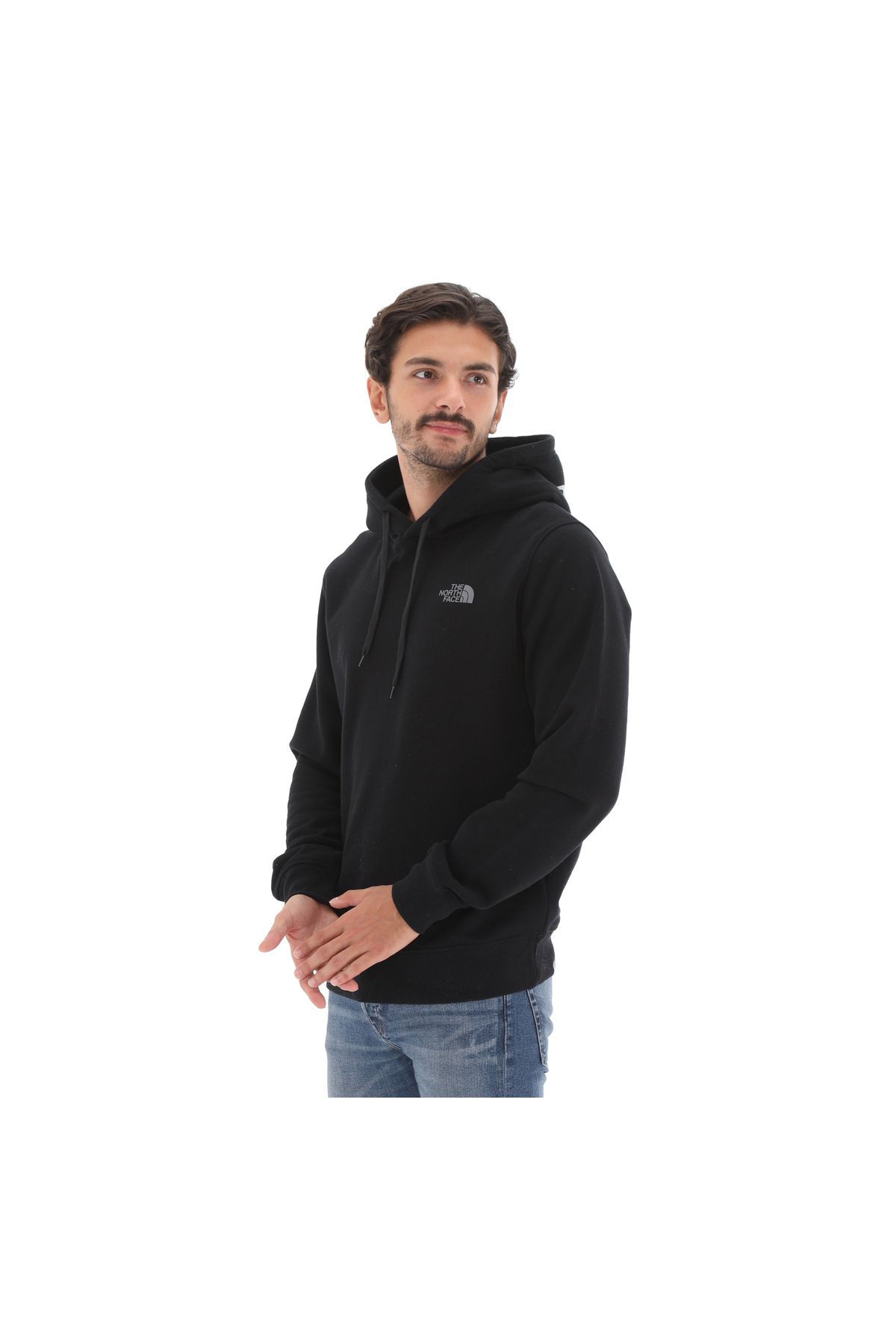 سویشرت ورزشی مشکی مردانه پیراهن پالور فصلی اورجینال The North Face
