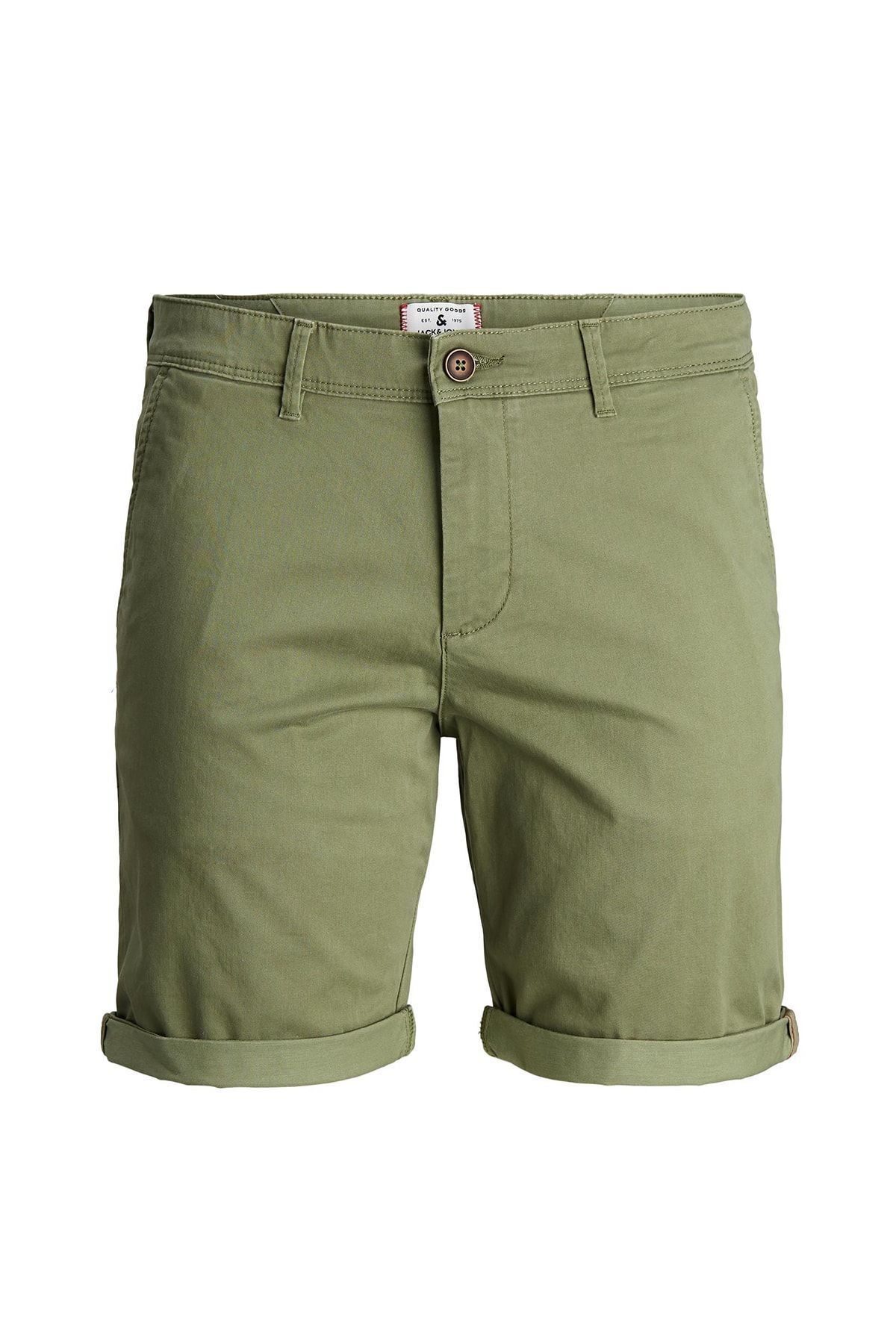 شلوارک مردانه راسته فاق نرمال | جک اند جونز Jack & Jones 12165604 - تصویر 4