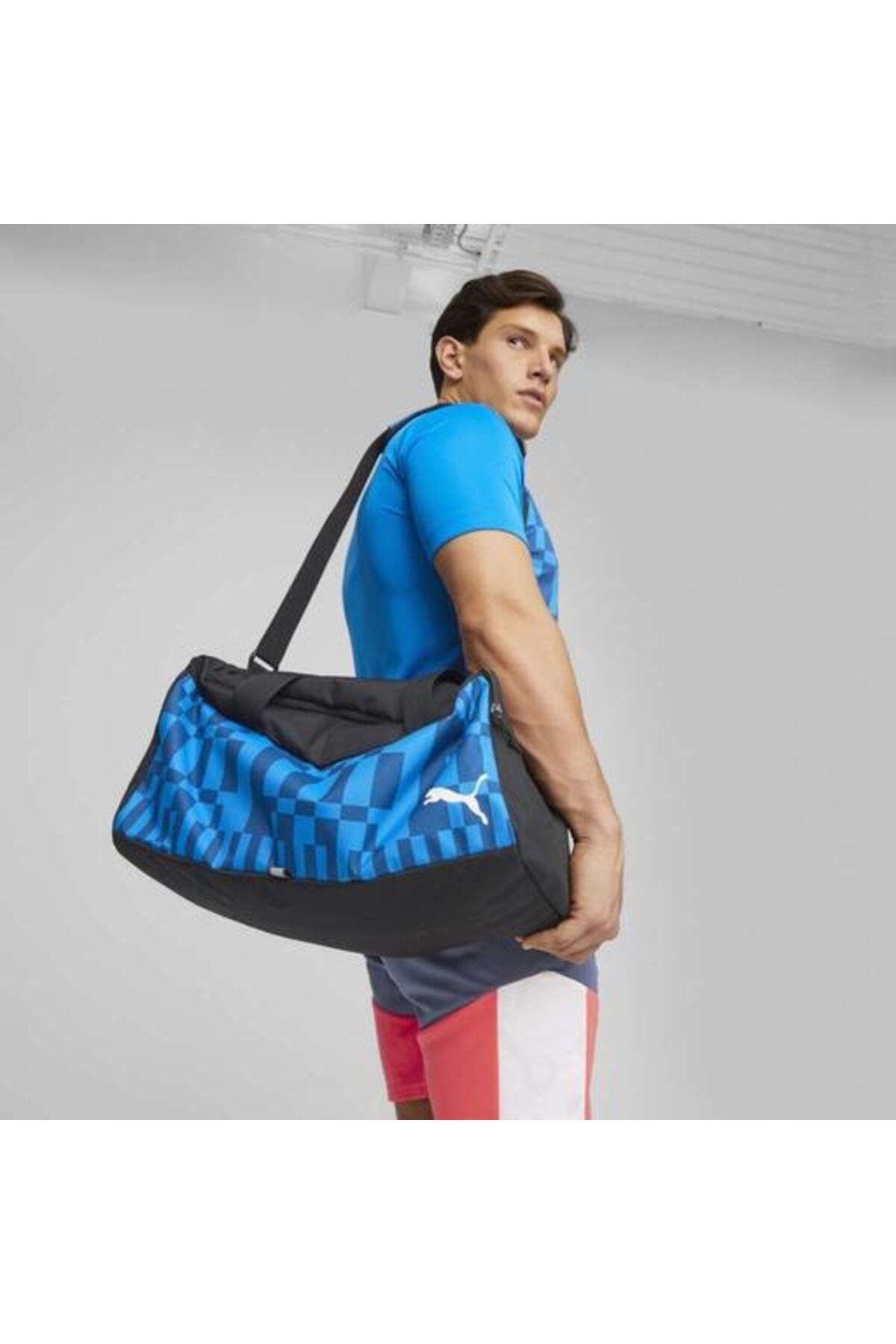 کیف ورزشی آبی مردانه و زنانه کیسه های کوچک 7991202 در داخل مجلل Puma