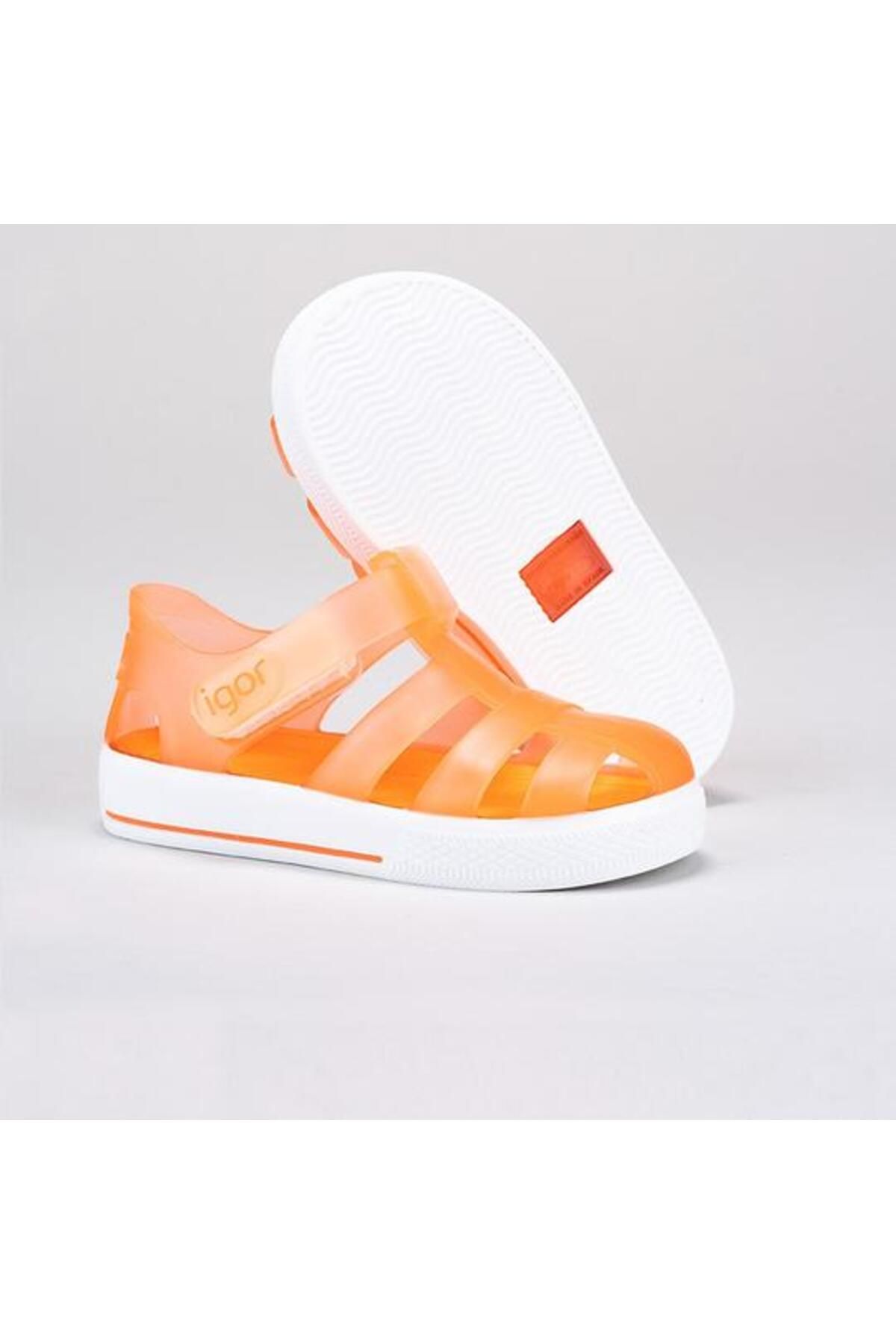 IGOR-S10171 Sandale portocalii Star Kids 4
