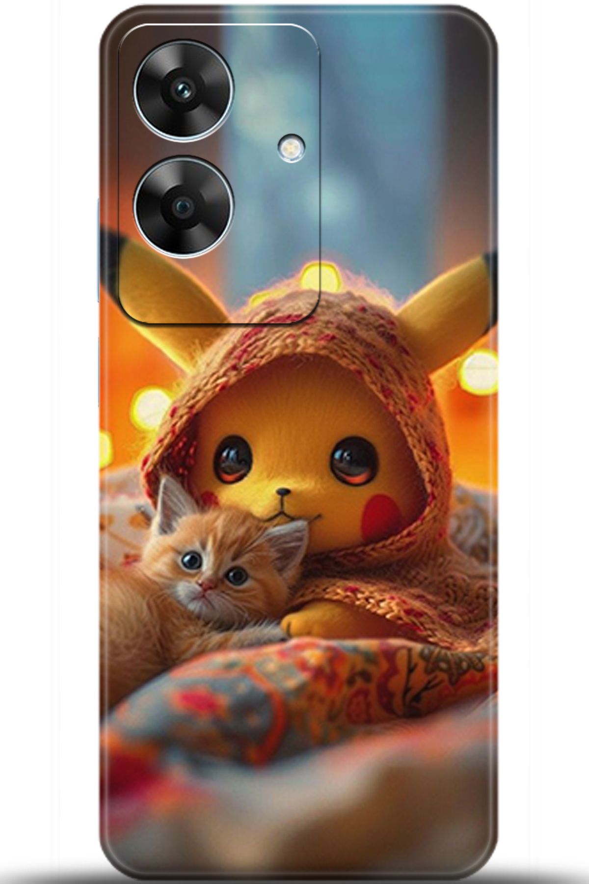 realme Note 60 Kılıf HD Baskılı Kılıf - One Time World 5127