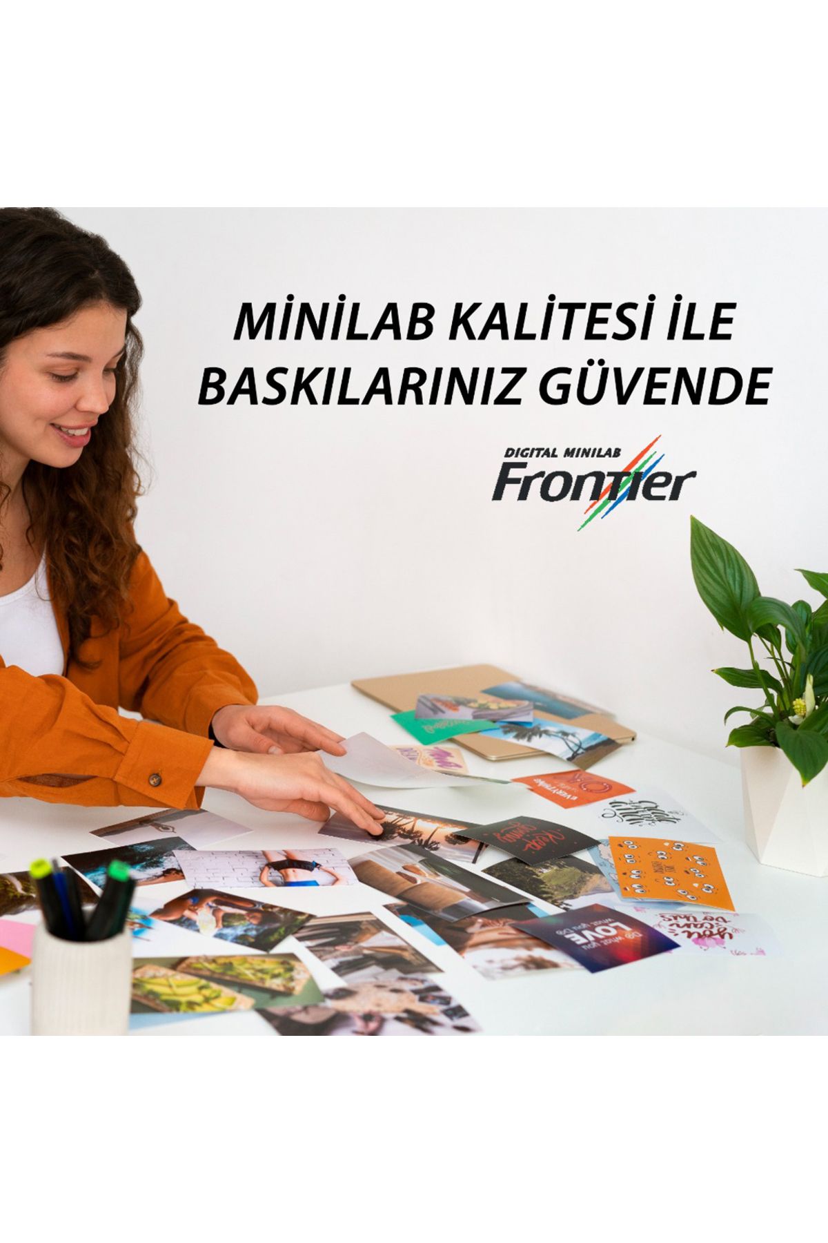 Dekormas Fotoğraf Baskısı 100 Adet Fotoğraf Baskı 10x15 Klasik Ebat +Fotoğraf Albümü