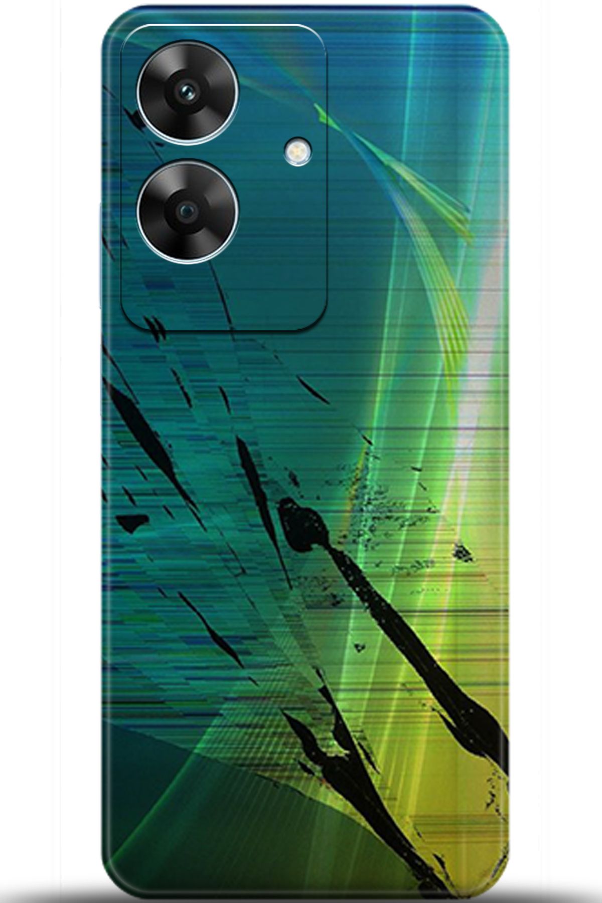 realme Note 60 Kılıf HD Baskılı Kılıf - One Time World 5154